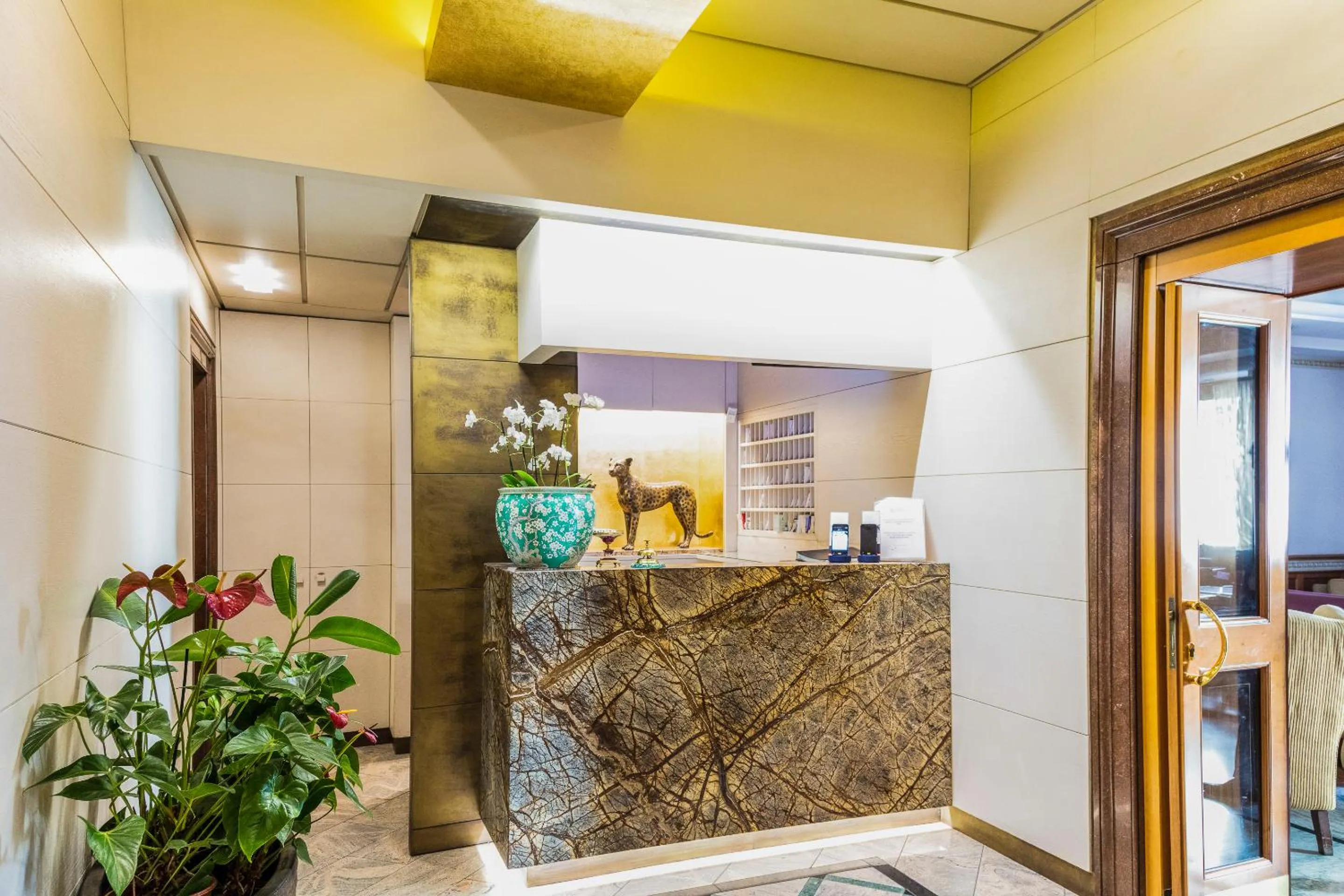 Lobby or reception in Hotel Giolli Nazionale