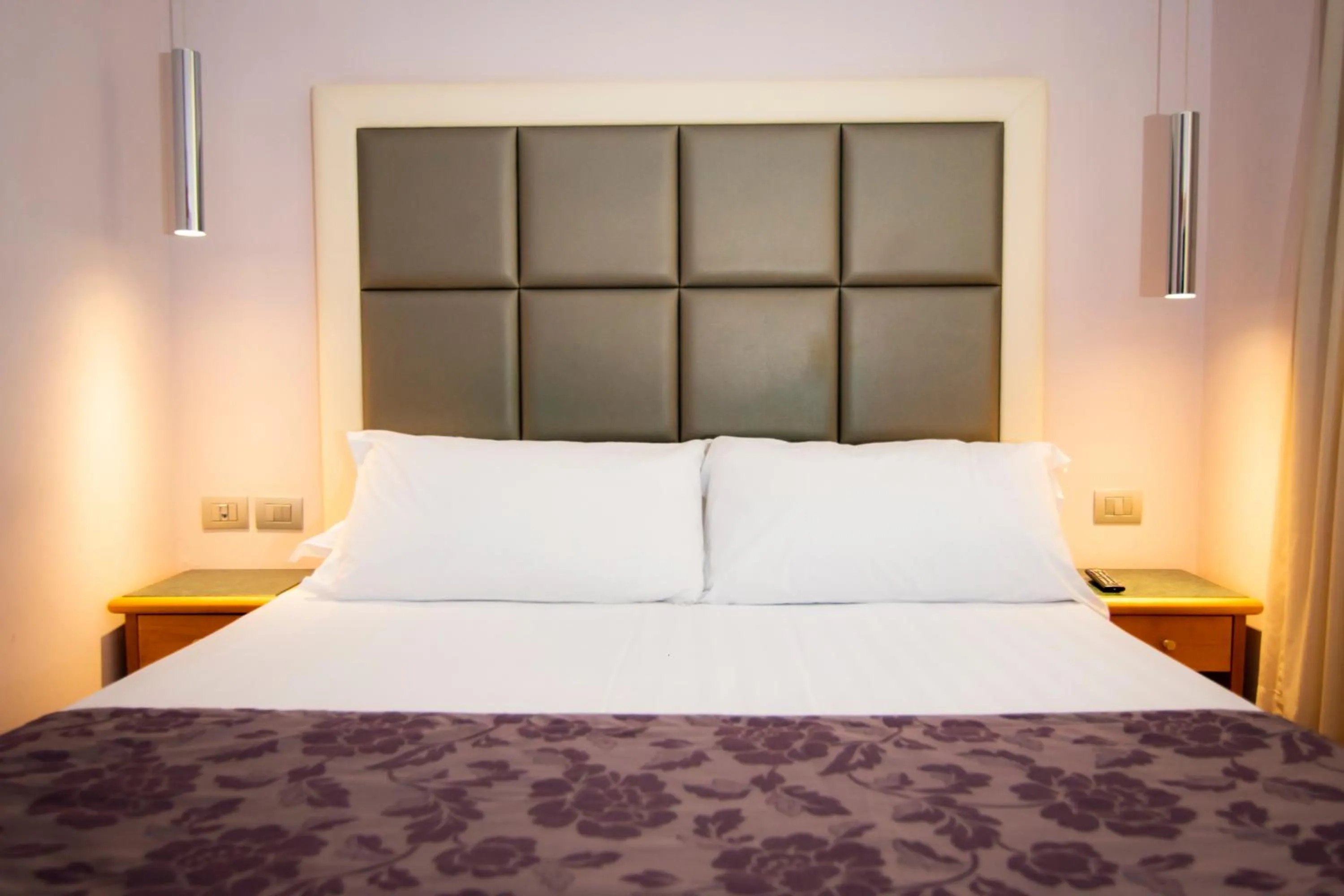 Bed in Hotel Giolli Nazionale