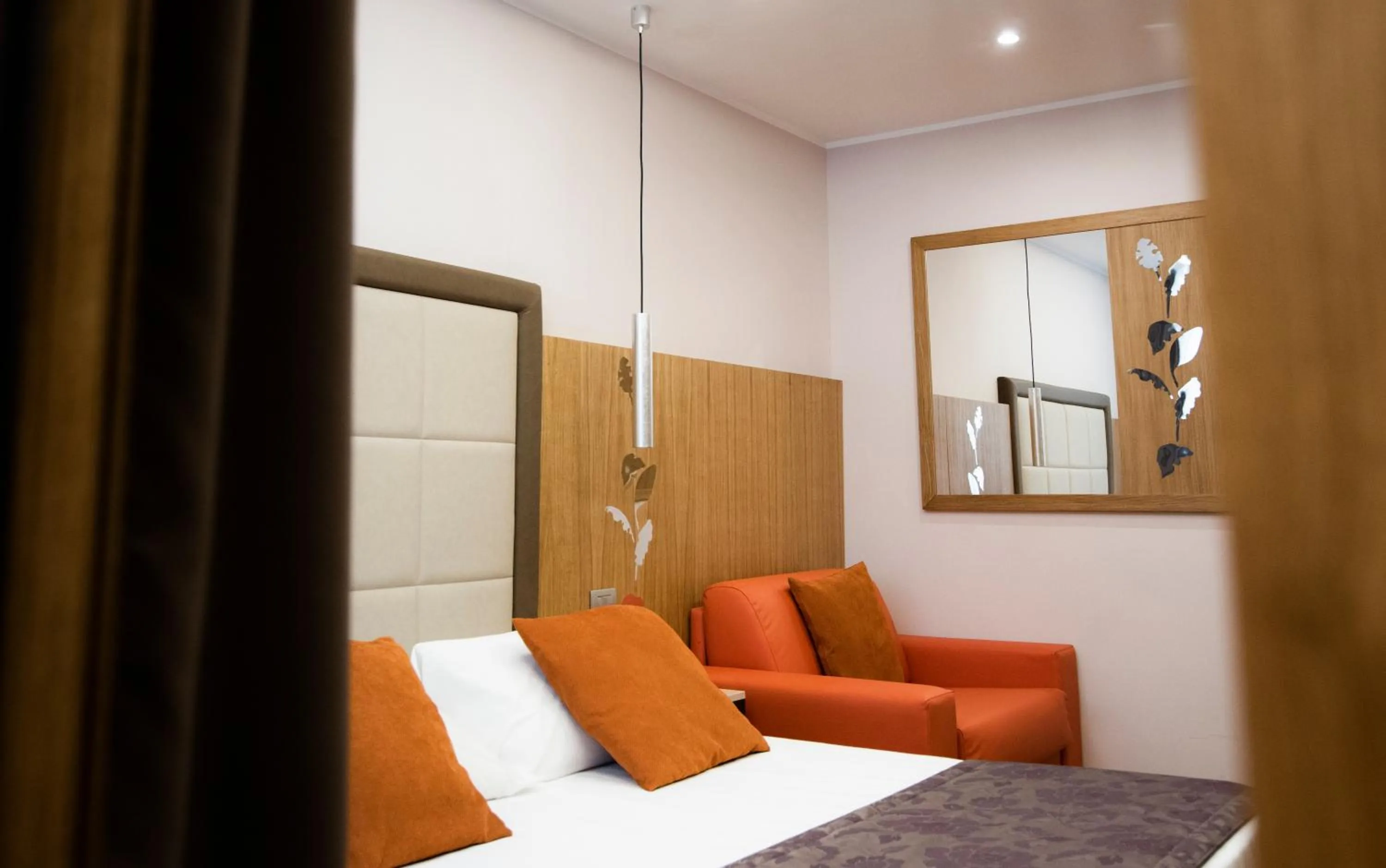 Bedroom, Bed in Hotel Giolli Nazionale