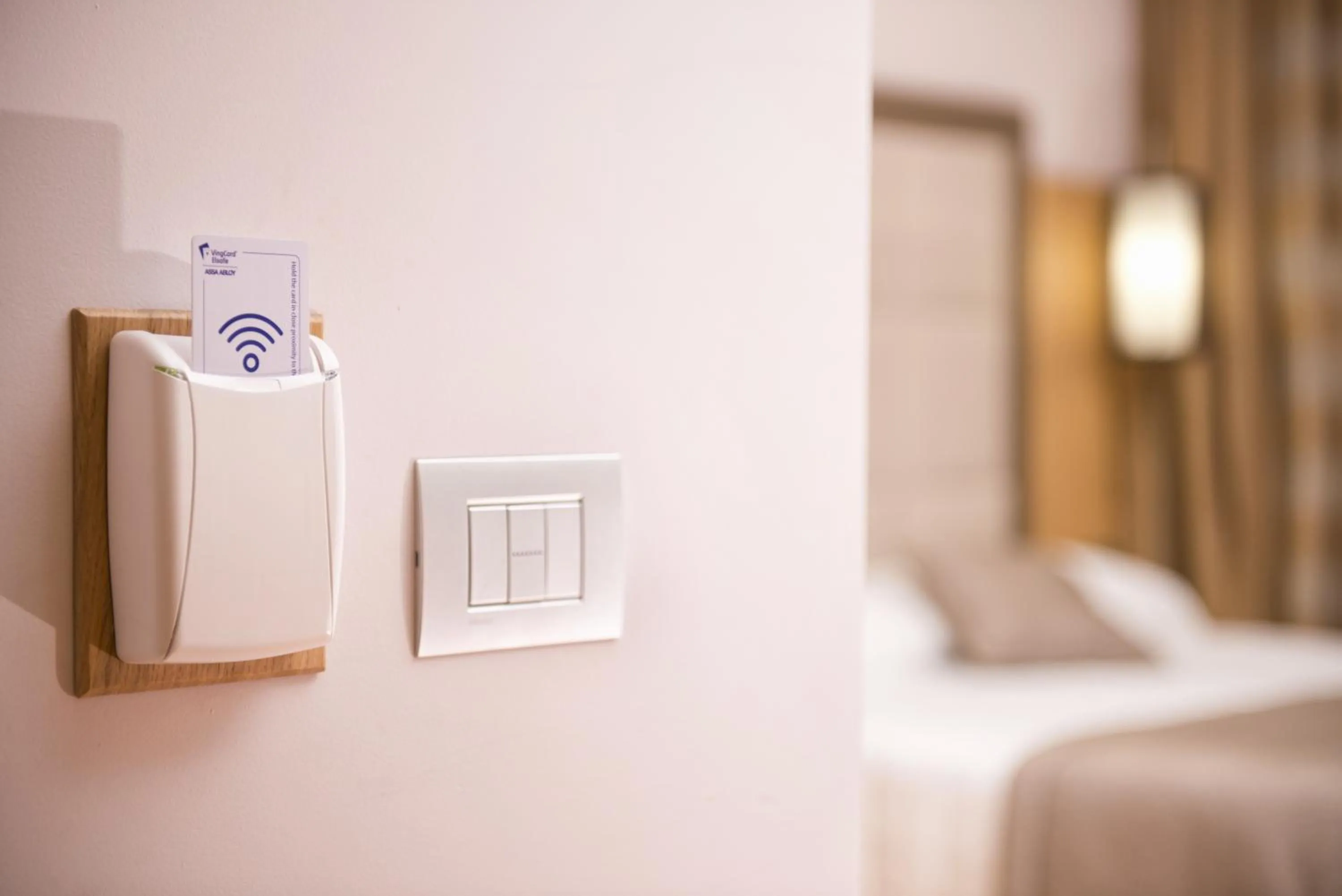 Decorative detail, Bed in Hotel Giolli Nazionale