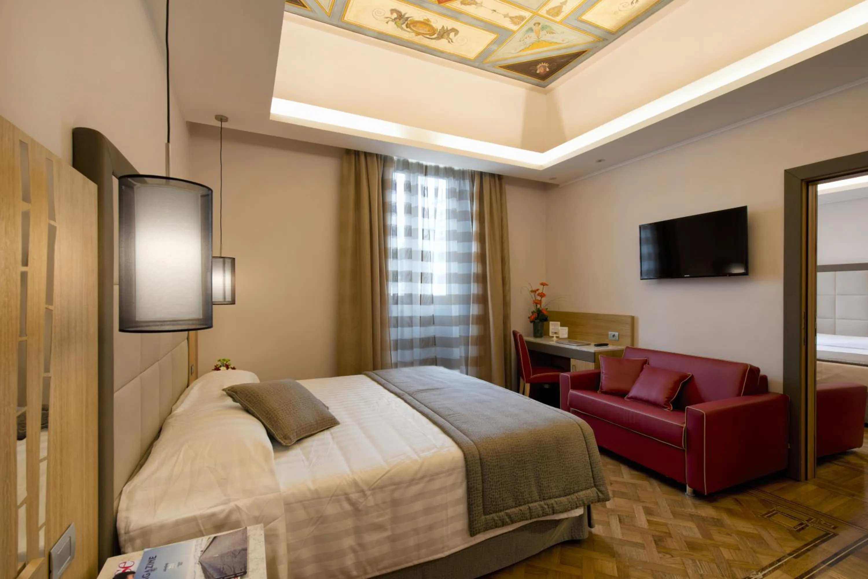 Photo of the whole room, Bed in Hotel Giolli Nazionale