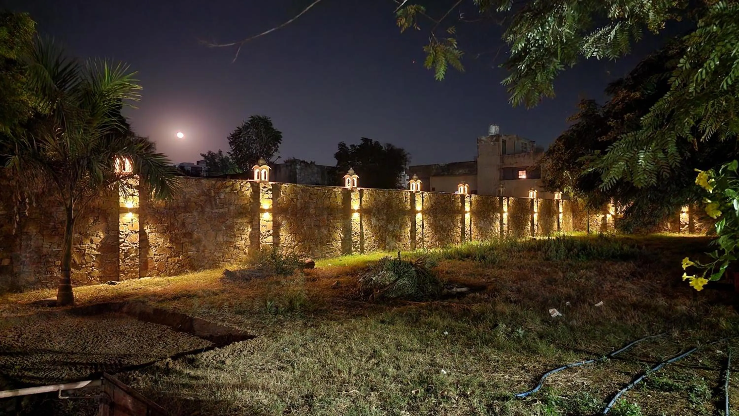 Night in Green Club Farm