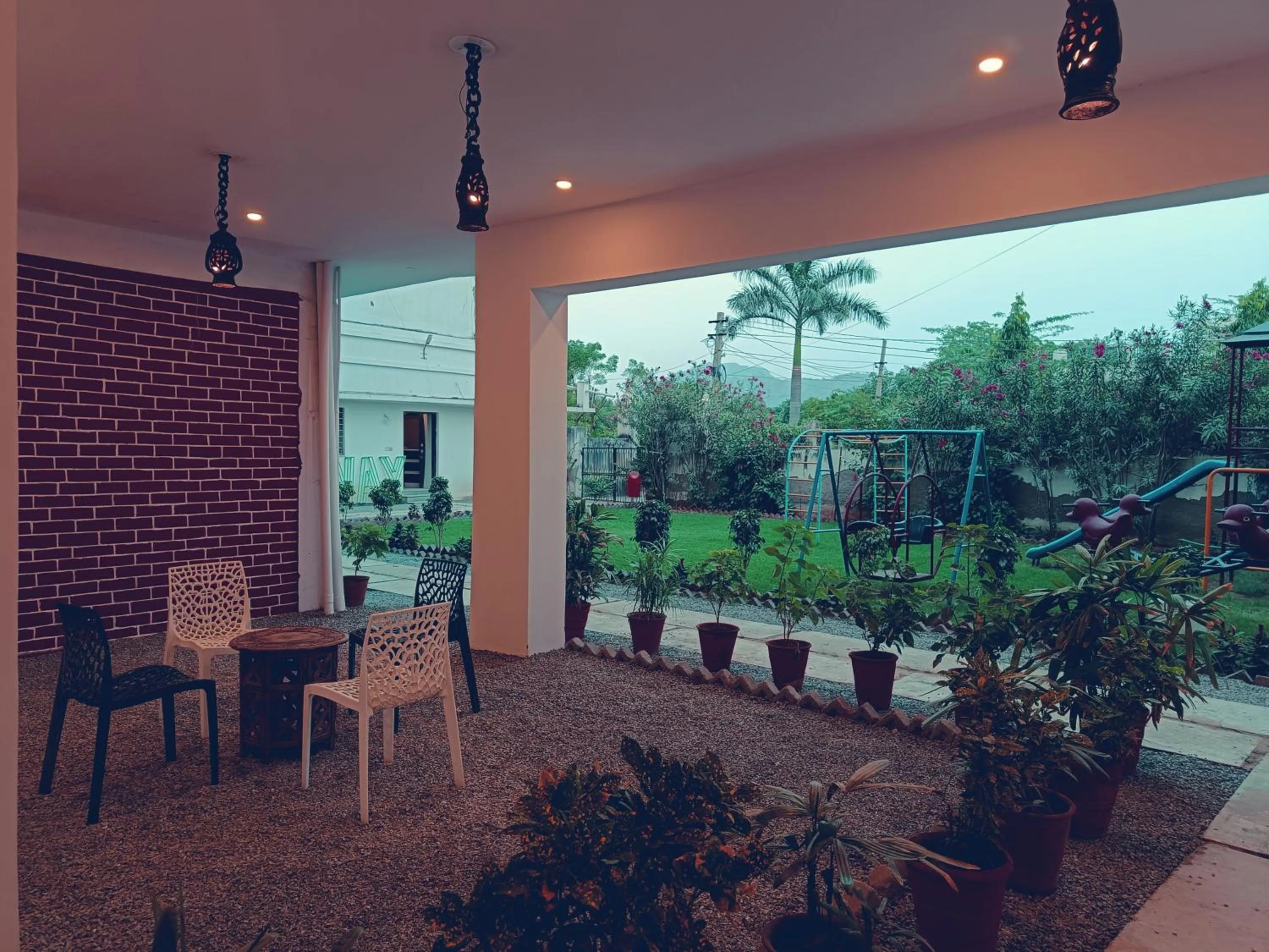 Children play ground in Green Club Farm