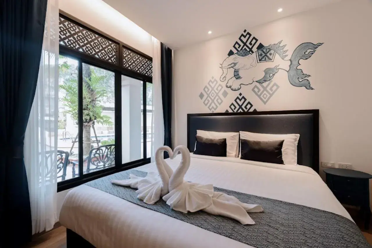 Double Room with Pool View in Sabai Hotel Aonang Double Room with Pool View in Sabai Hotel Aonang