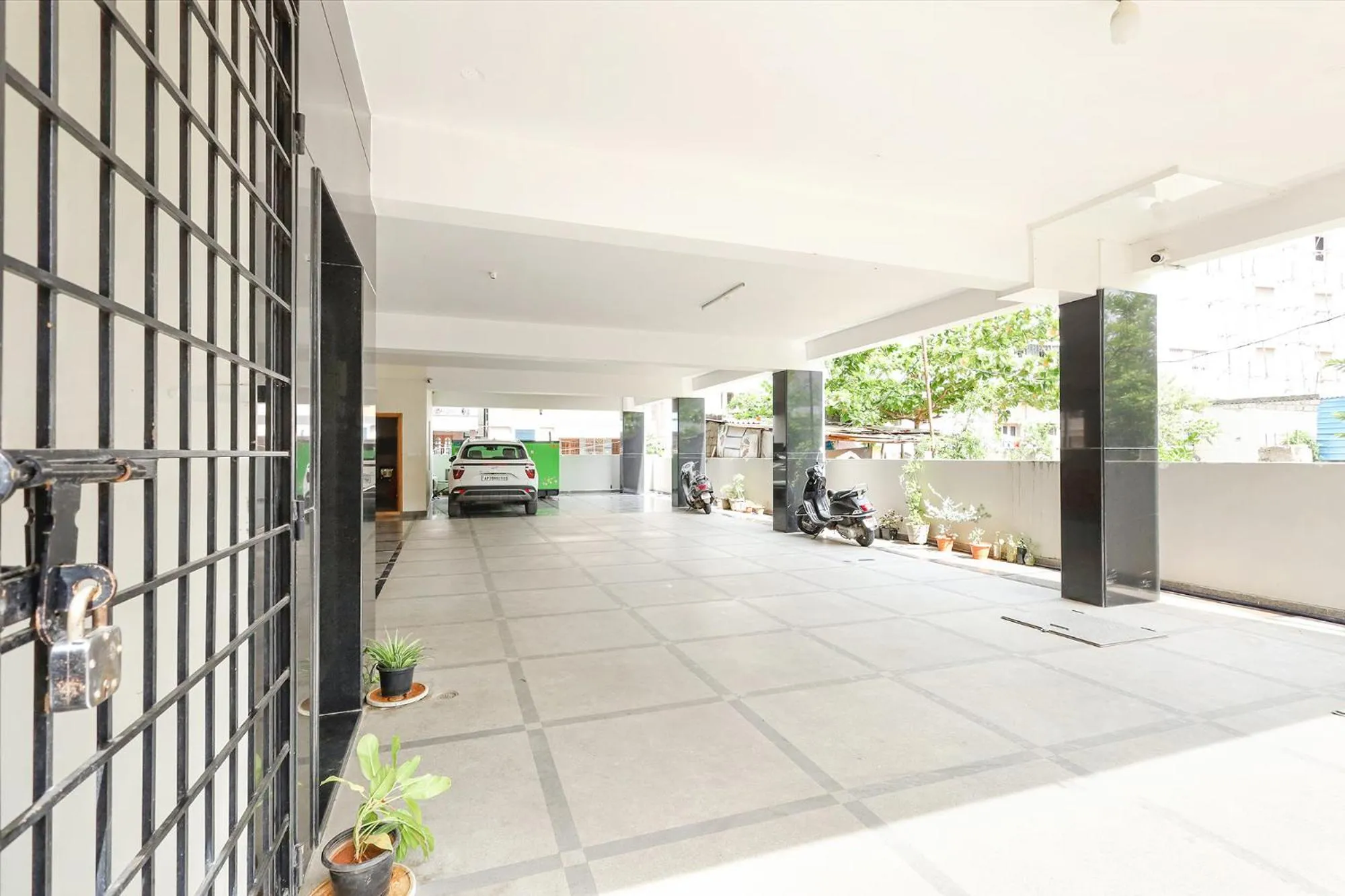 Parking in FabHotel Karthikeya Residency - 900m from Tirupati Bus Stand