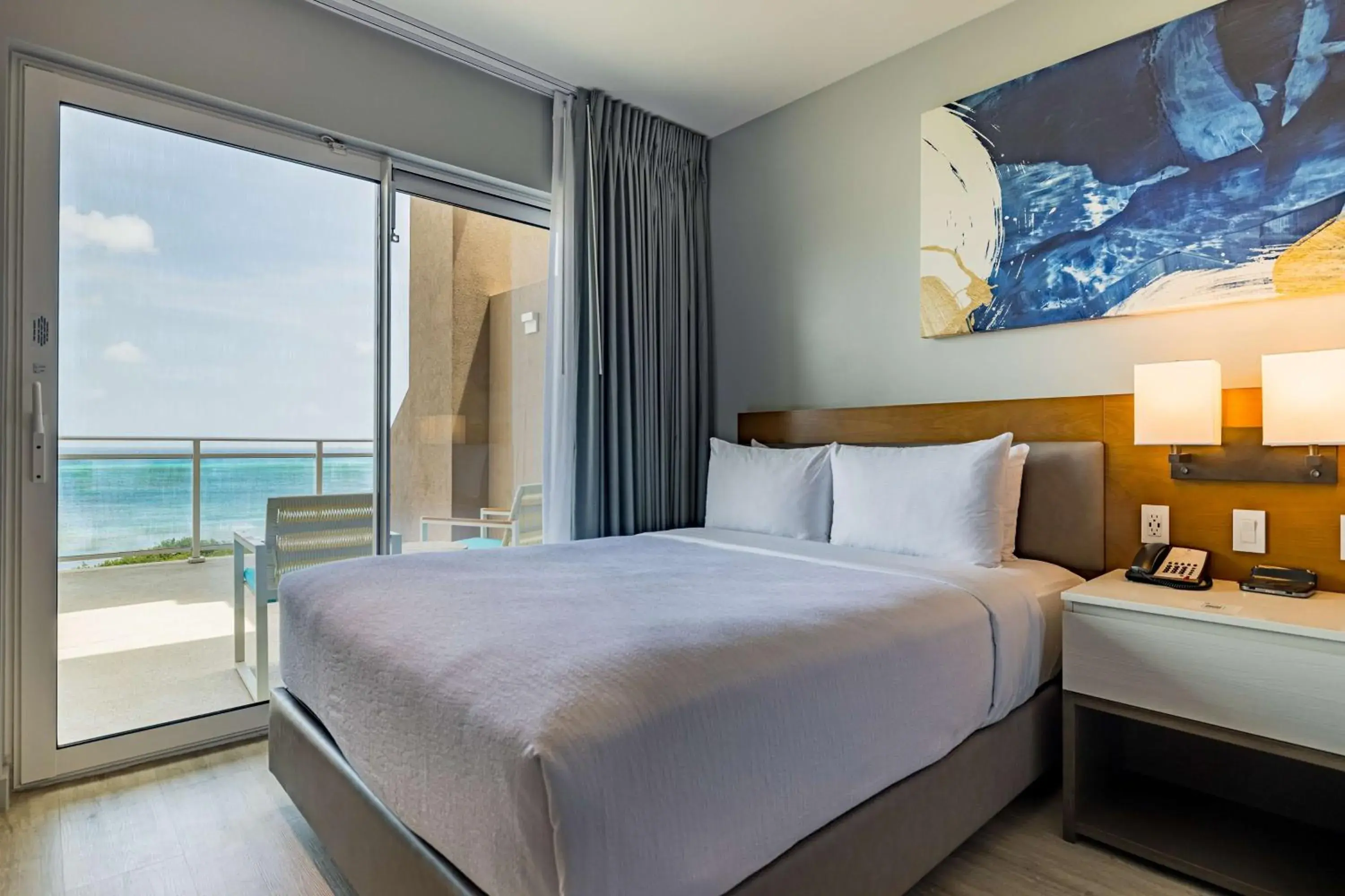 One-Bedroom King Suite with Balcony and Ocean View in Embassy Suites By Hilton Aruba Beach Resort One-Bedroom King Suite with Balcony and Ocean View in Embassy Suites By Hilton Aruba Beach Resort