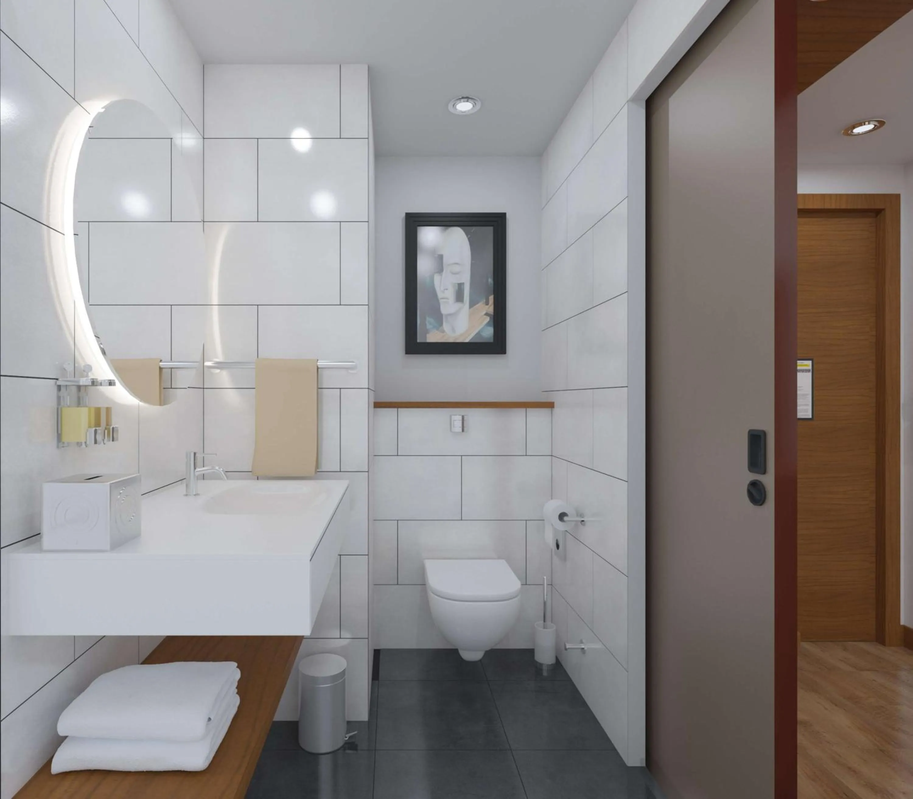 Bathroom in Hampton By Hilton Istanbul Airport, Arnavutkoy