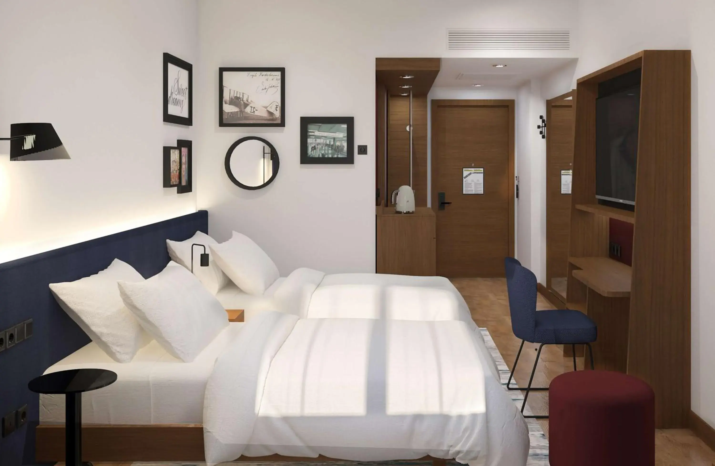 Twin Room in Hampton By Hilton Istanbul Airport, Arnavutkoy Twin Room in Hampton By Hilton Istanbul Airport, Arnavutkoy