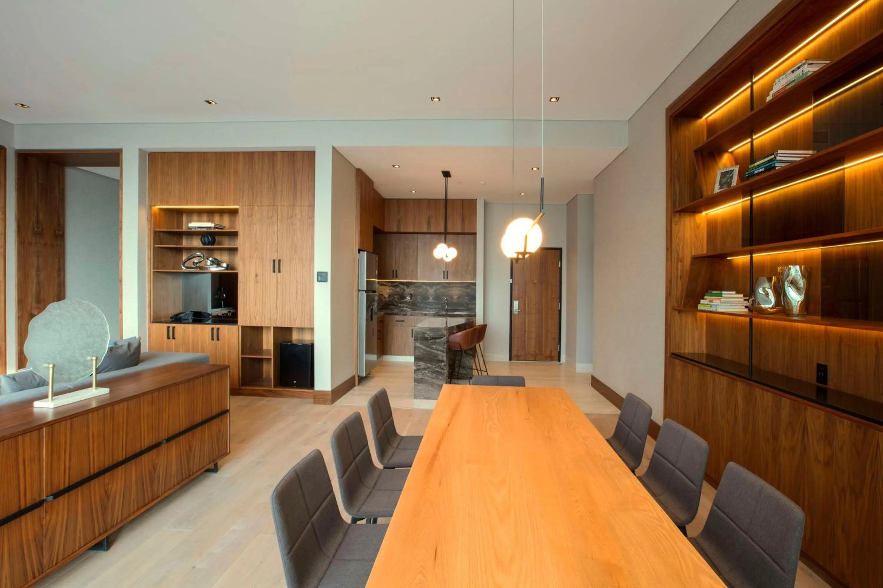 Living room in Hilton Monterrey Valle