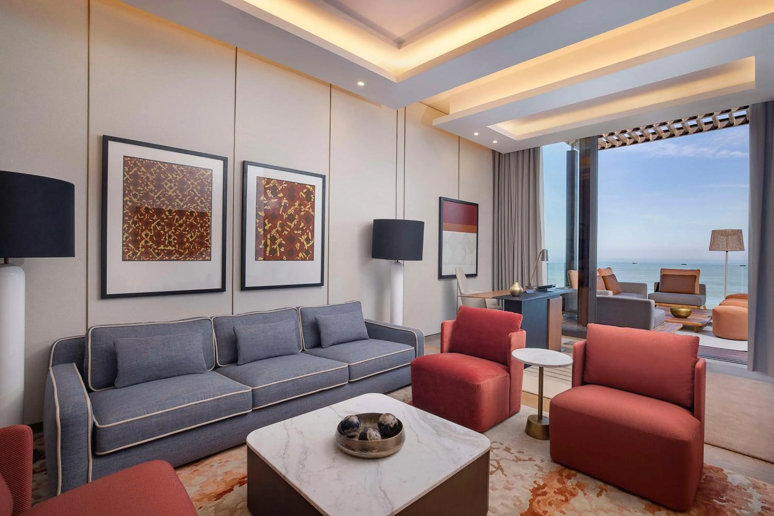 Living room in Conrad Rabat Arzana