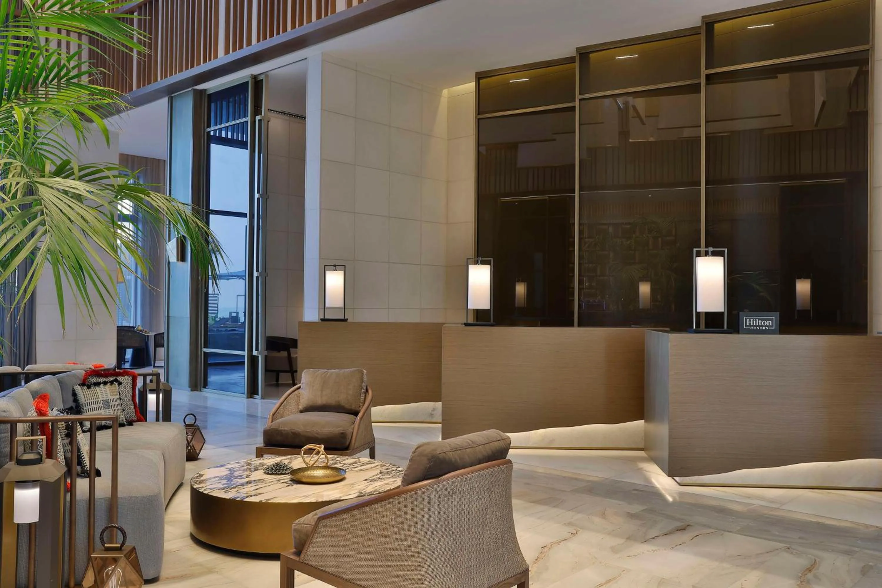 Lobby or reception in Conrad Rabat Arzana