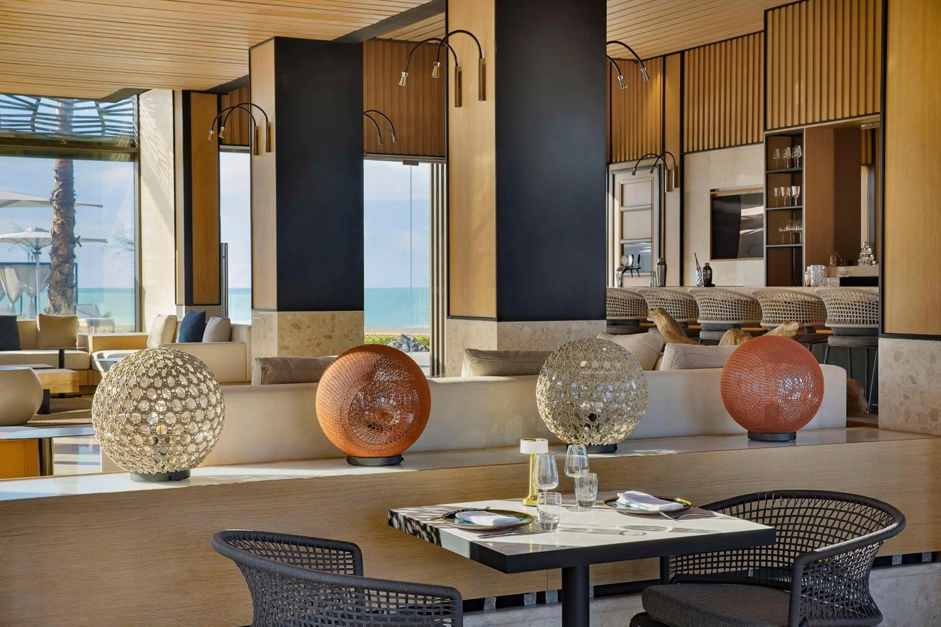 Restaurant/places to eat in Conrad Rabat Arzana