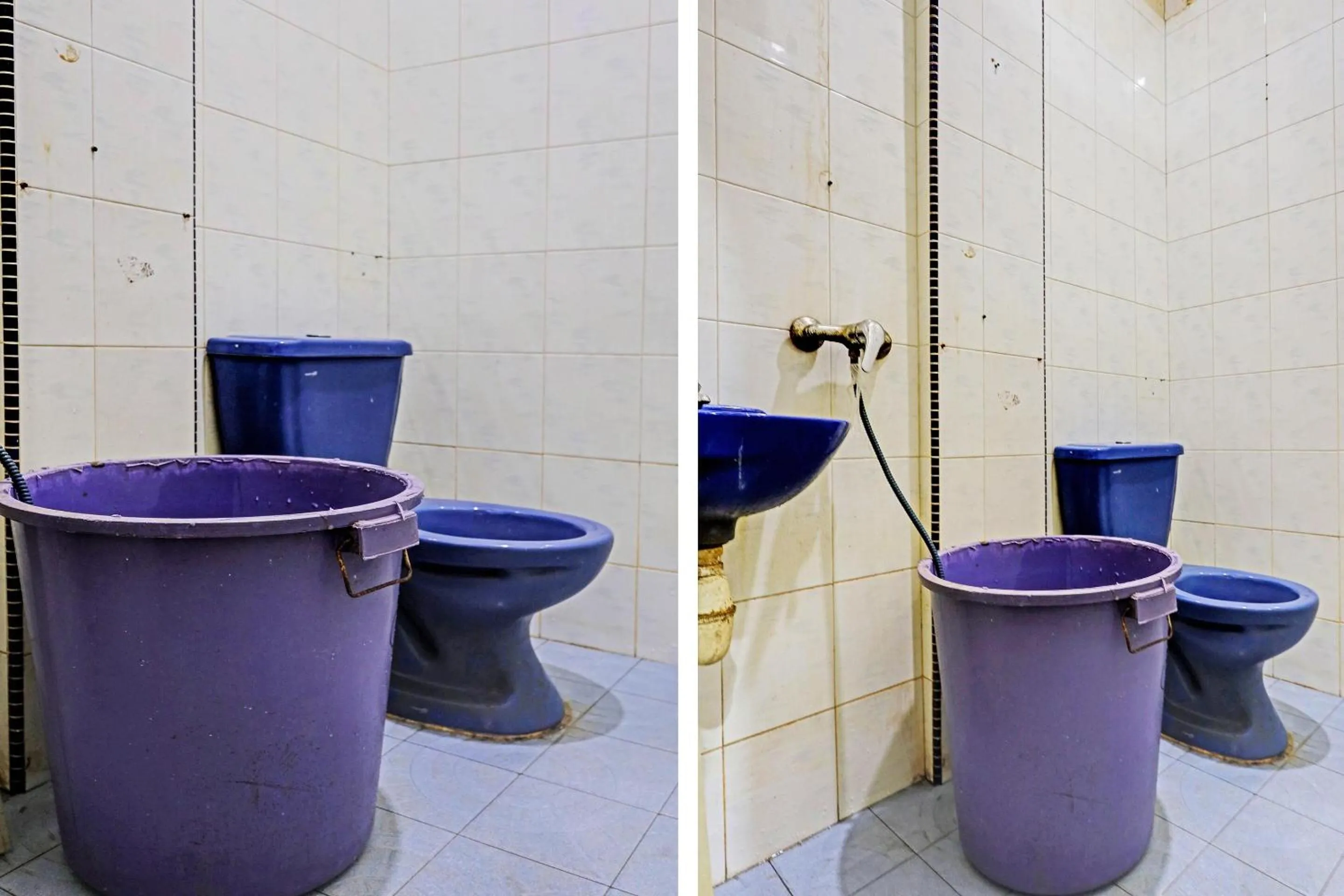 Bathroom in Hotel O Suci Homestay SyariahNearKilas 7 TV