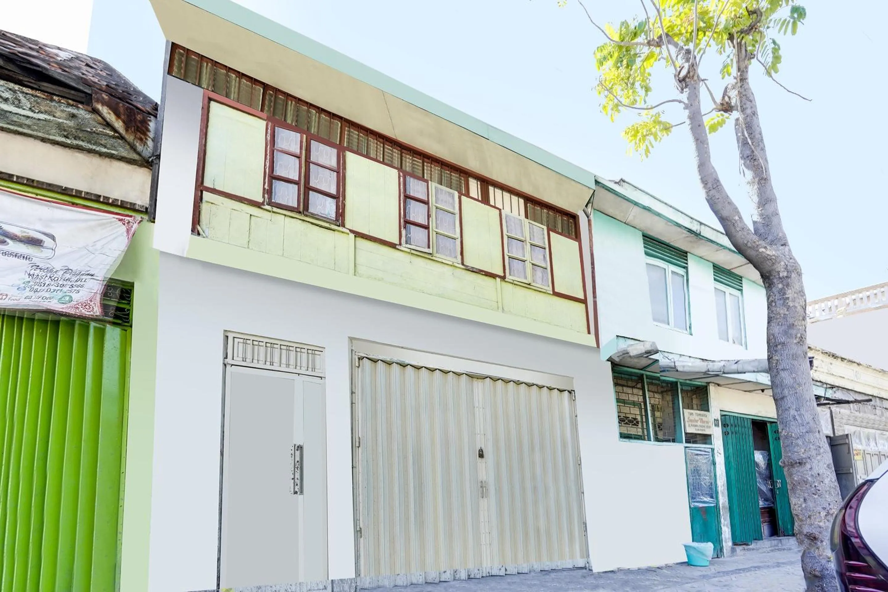 Facade/entrance in OYO Life 91511 Ampel Residence Syariah