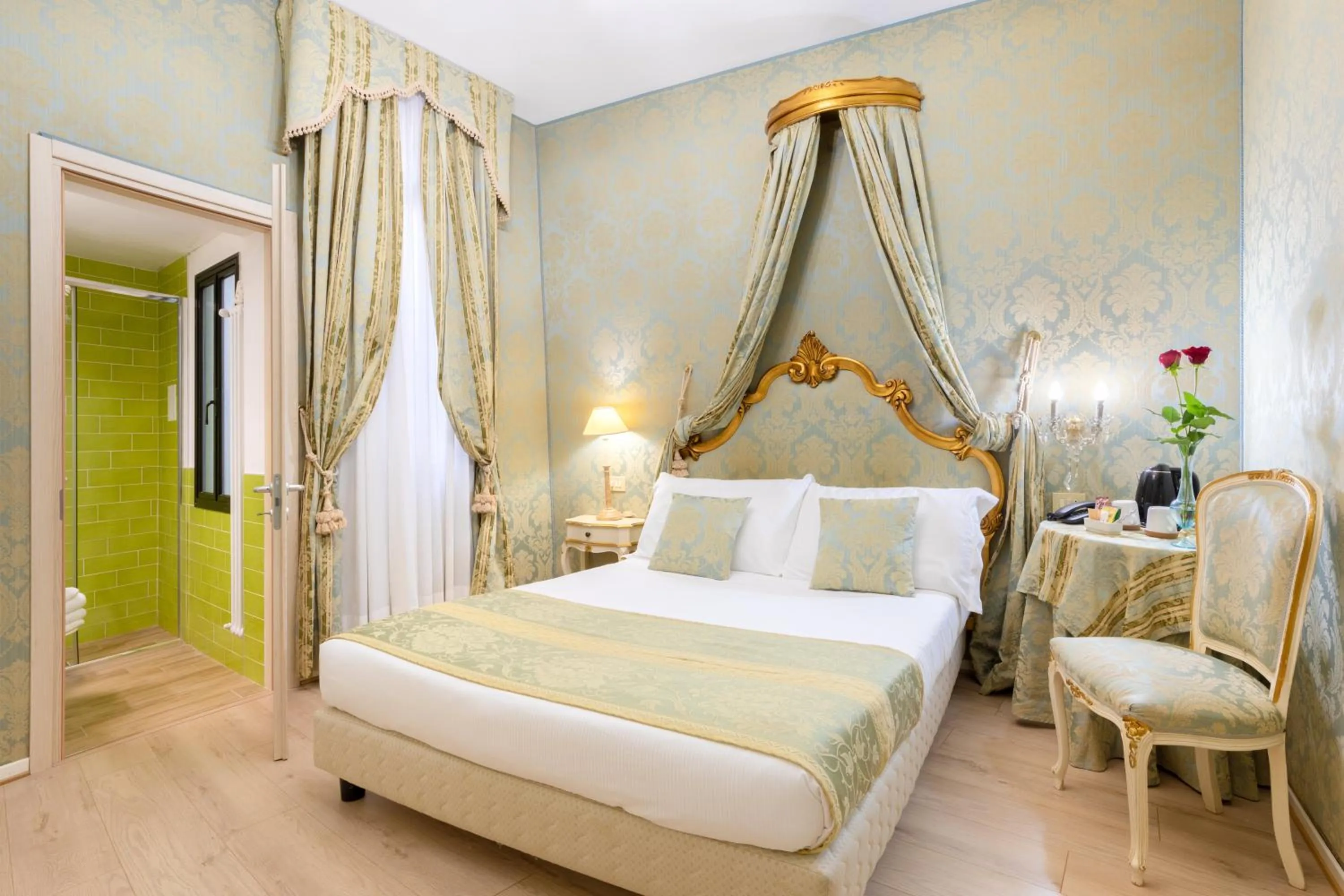 Bed in Hotel San Giorgio