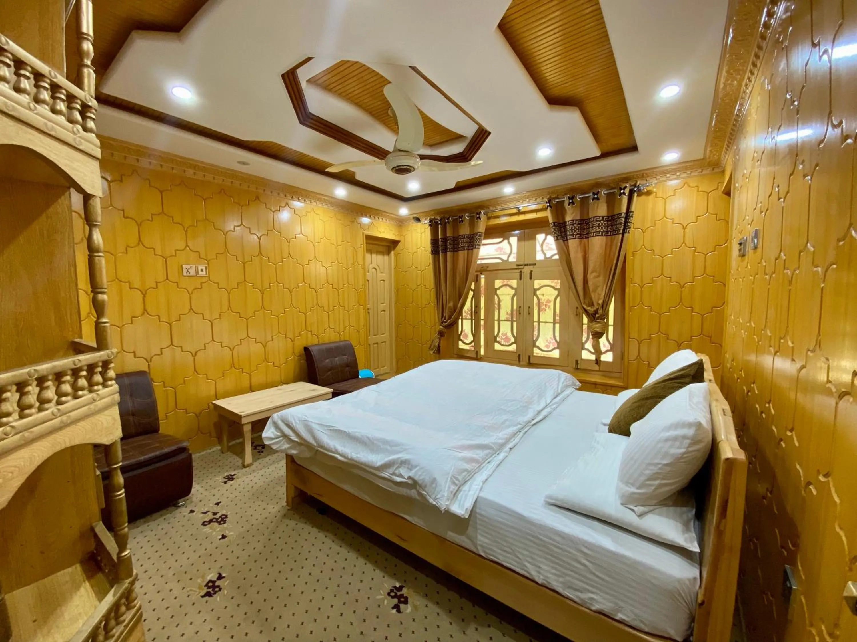 Bed in North Palace Khaplu