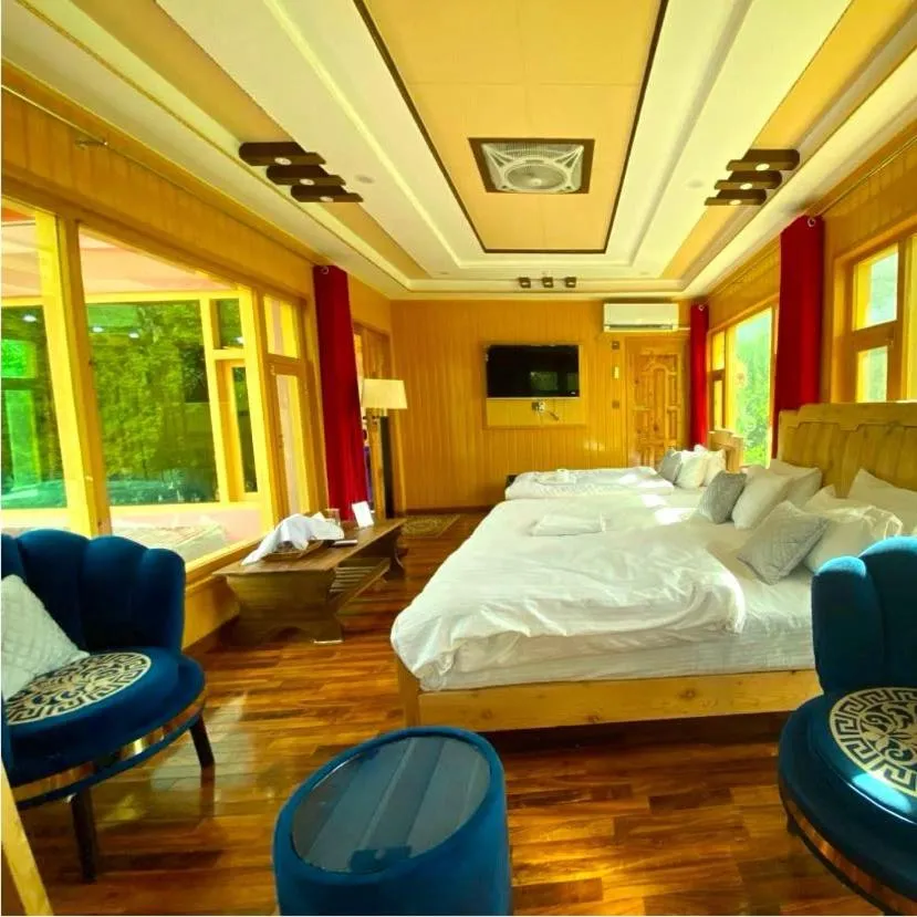 Bed in North Palace Khaplu