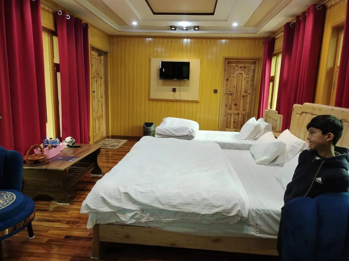 Bed in North Palace Khaplu