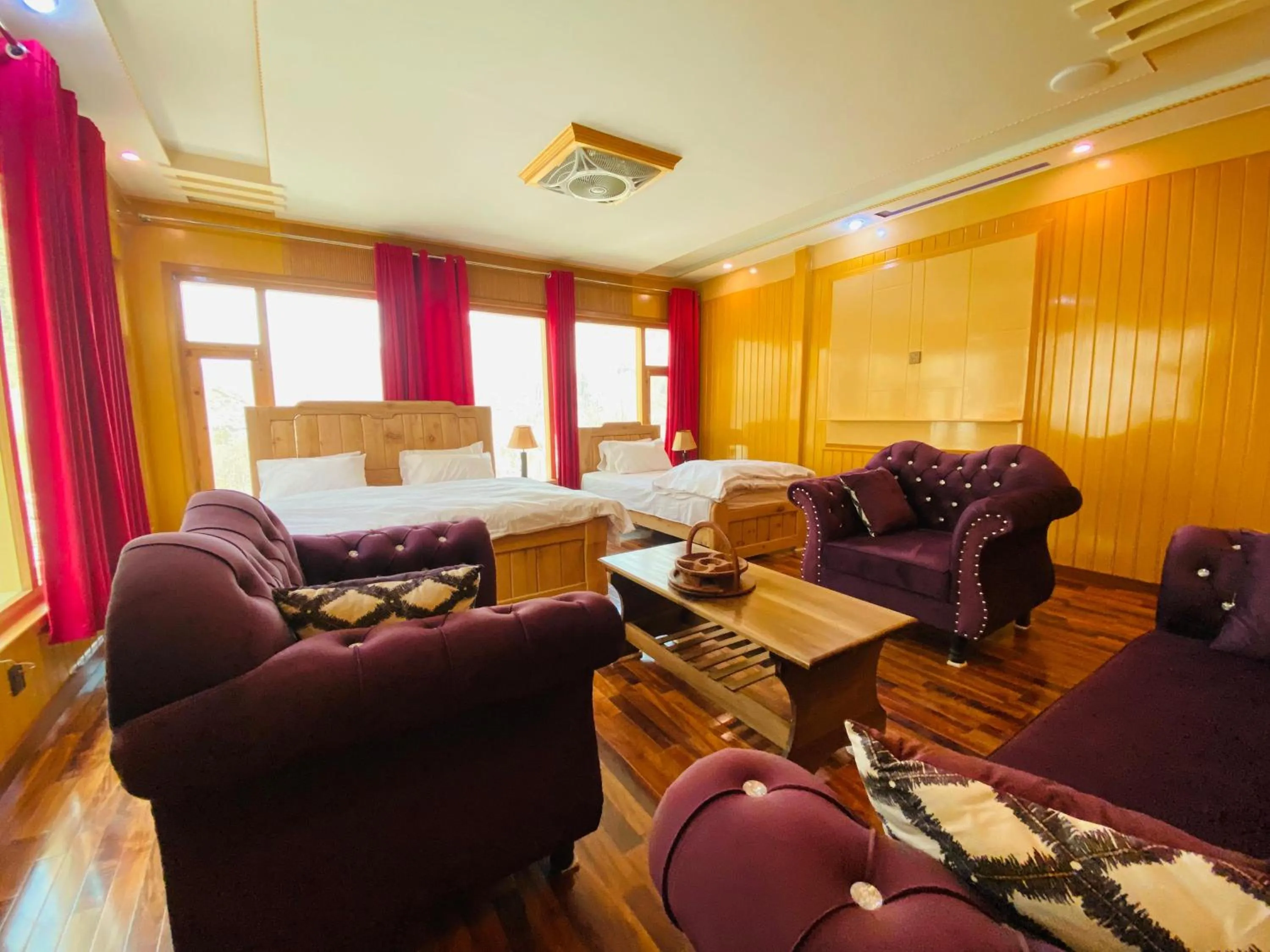 Bed in North Palace Khaplu