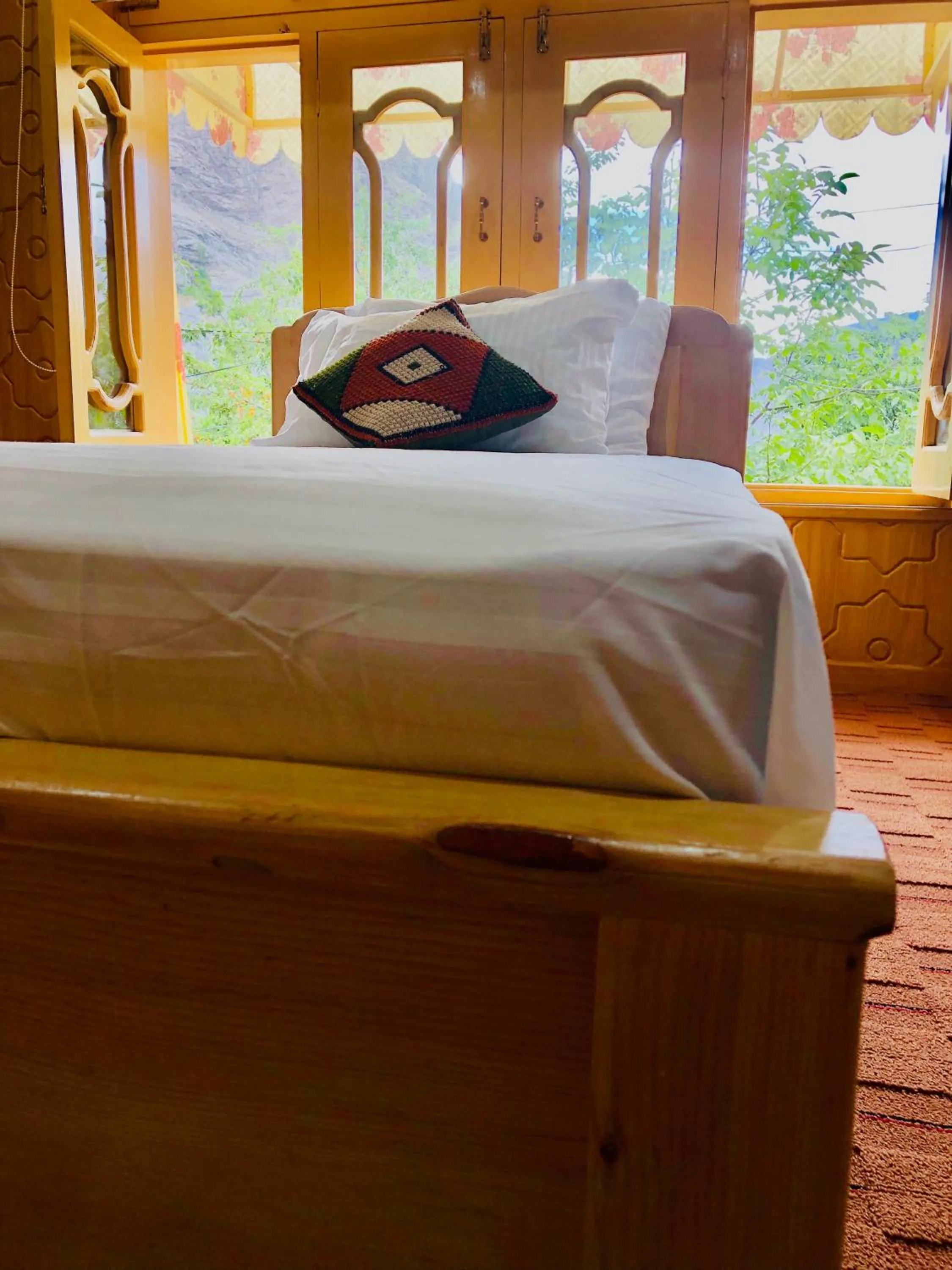 Bed in North Palace Khaplu