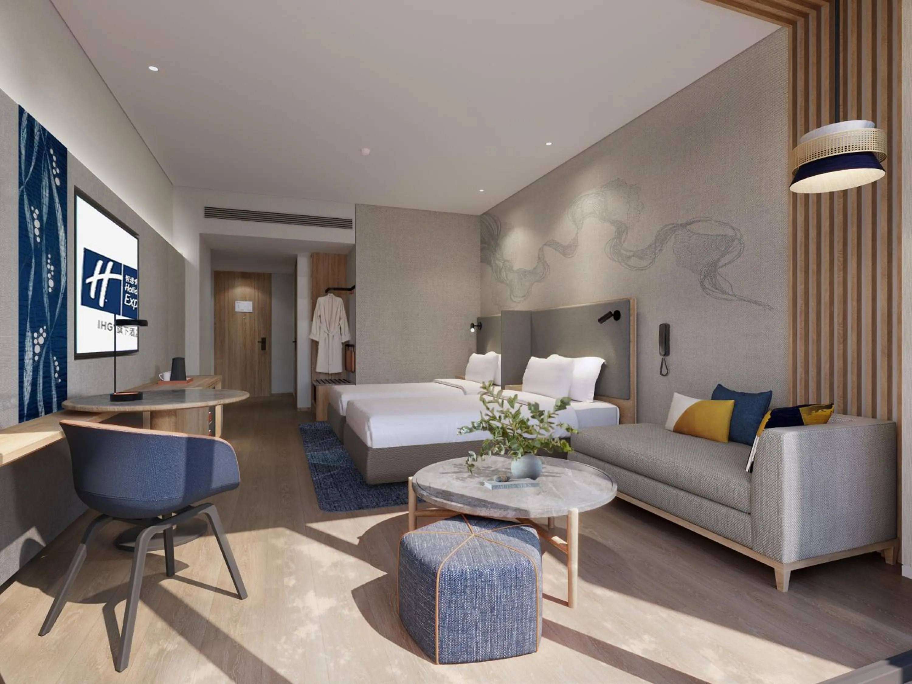 Photo of the whole room, Bed in Holiday Inn Express Tengchong Hot-Spring by IHG