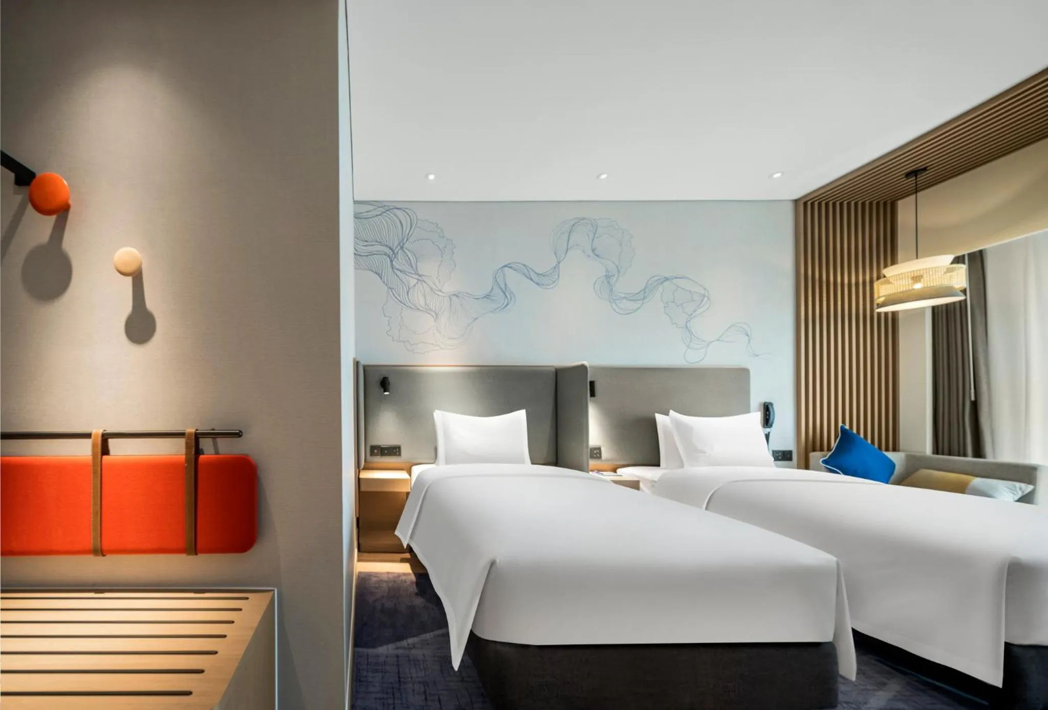 Bed in Holiday Inn Express Tengchong Hot-Spring by IHG
