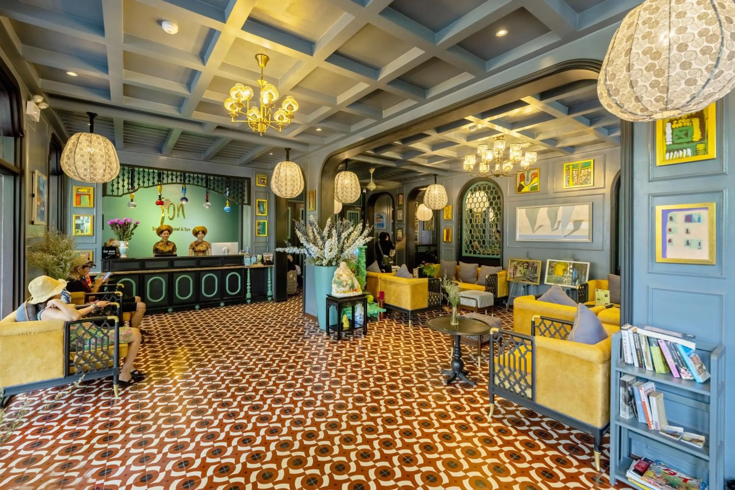 Lobby or reception in Son Hoi An Boutique Hotel & Spa