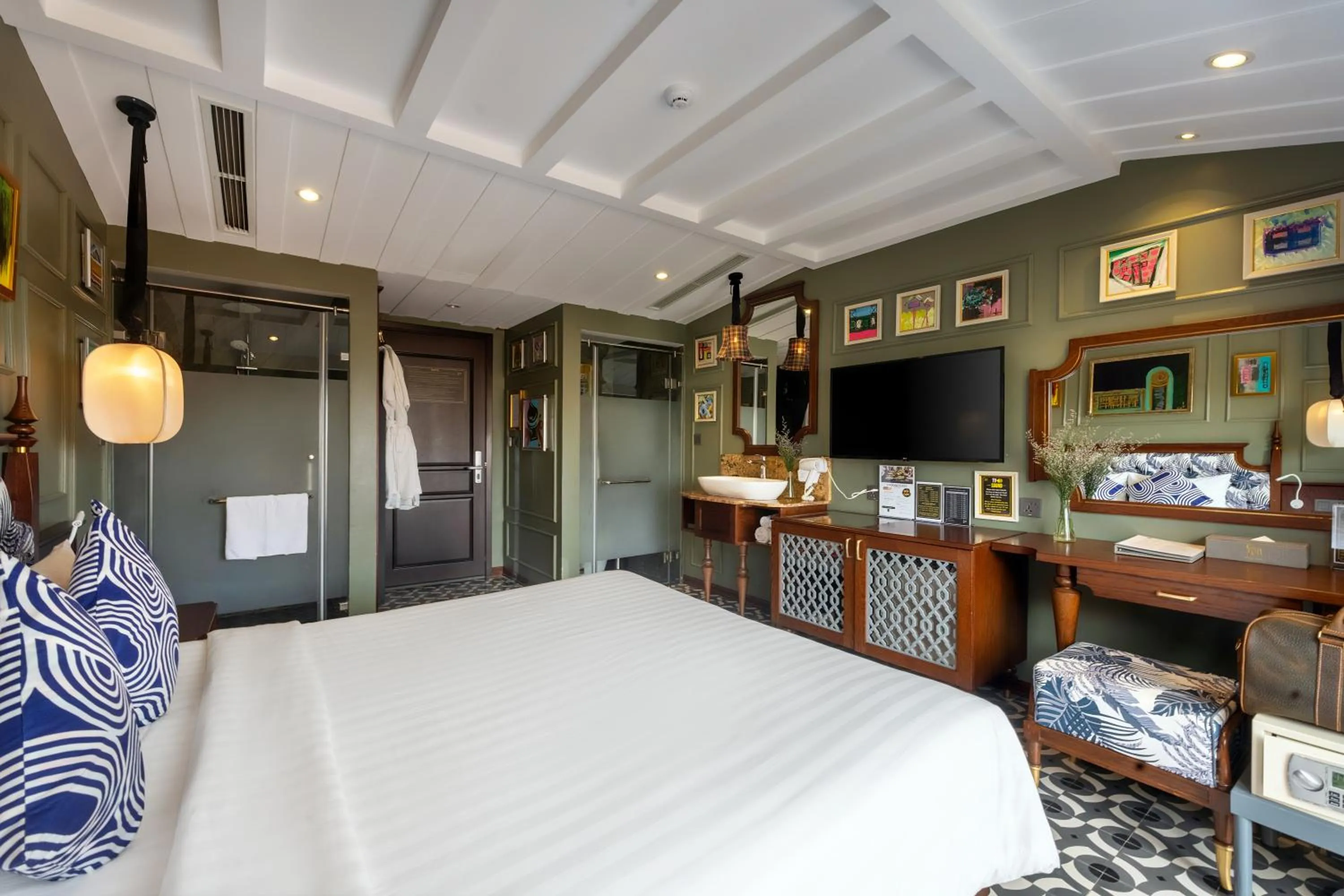 Bedroom, Bed in Son Hoi An Boutique Hotel & Spa