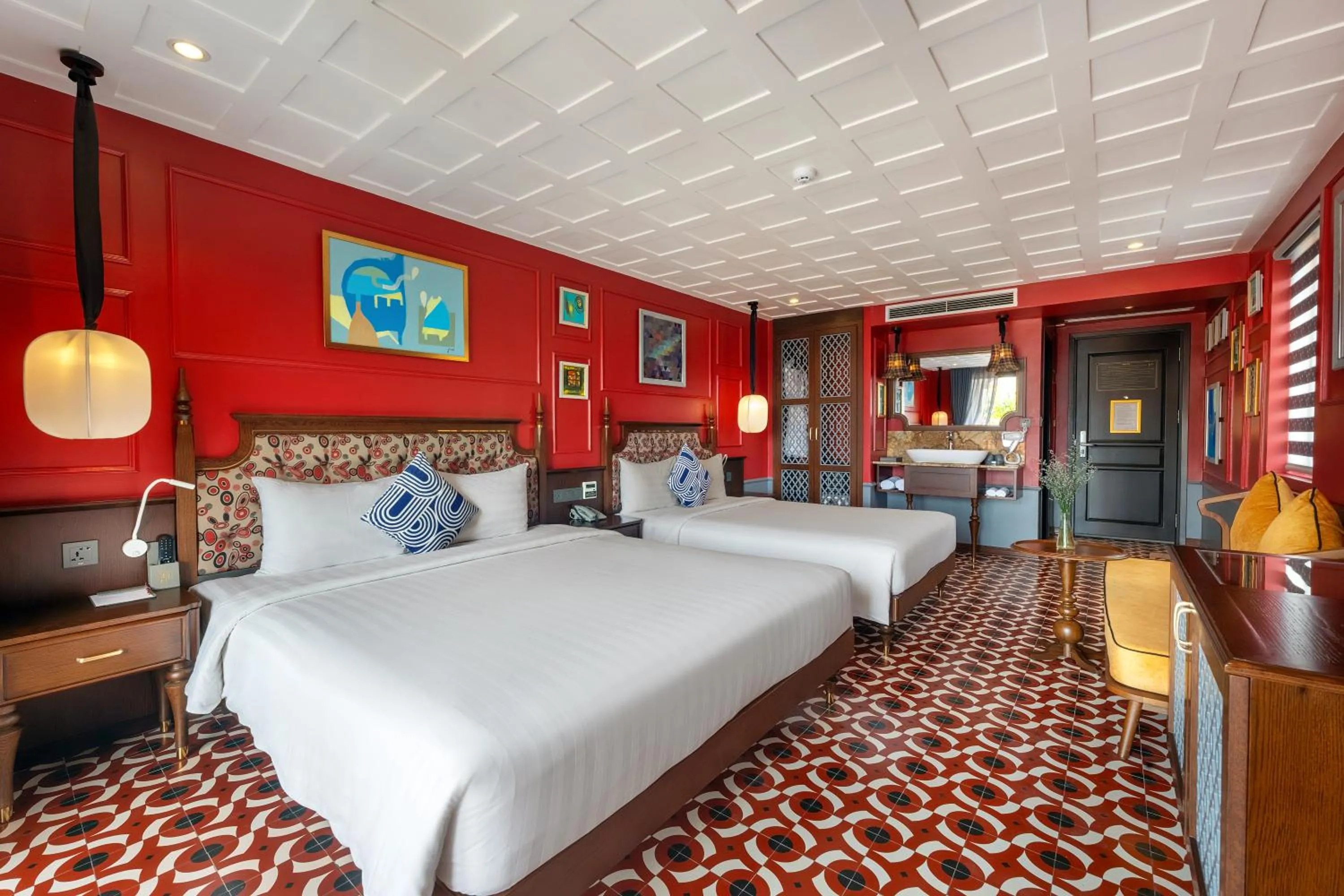 Bedroom, Bed in Son Hoi An Boutique Hotel & Spa