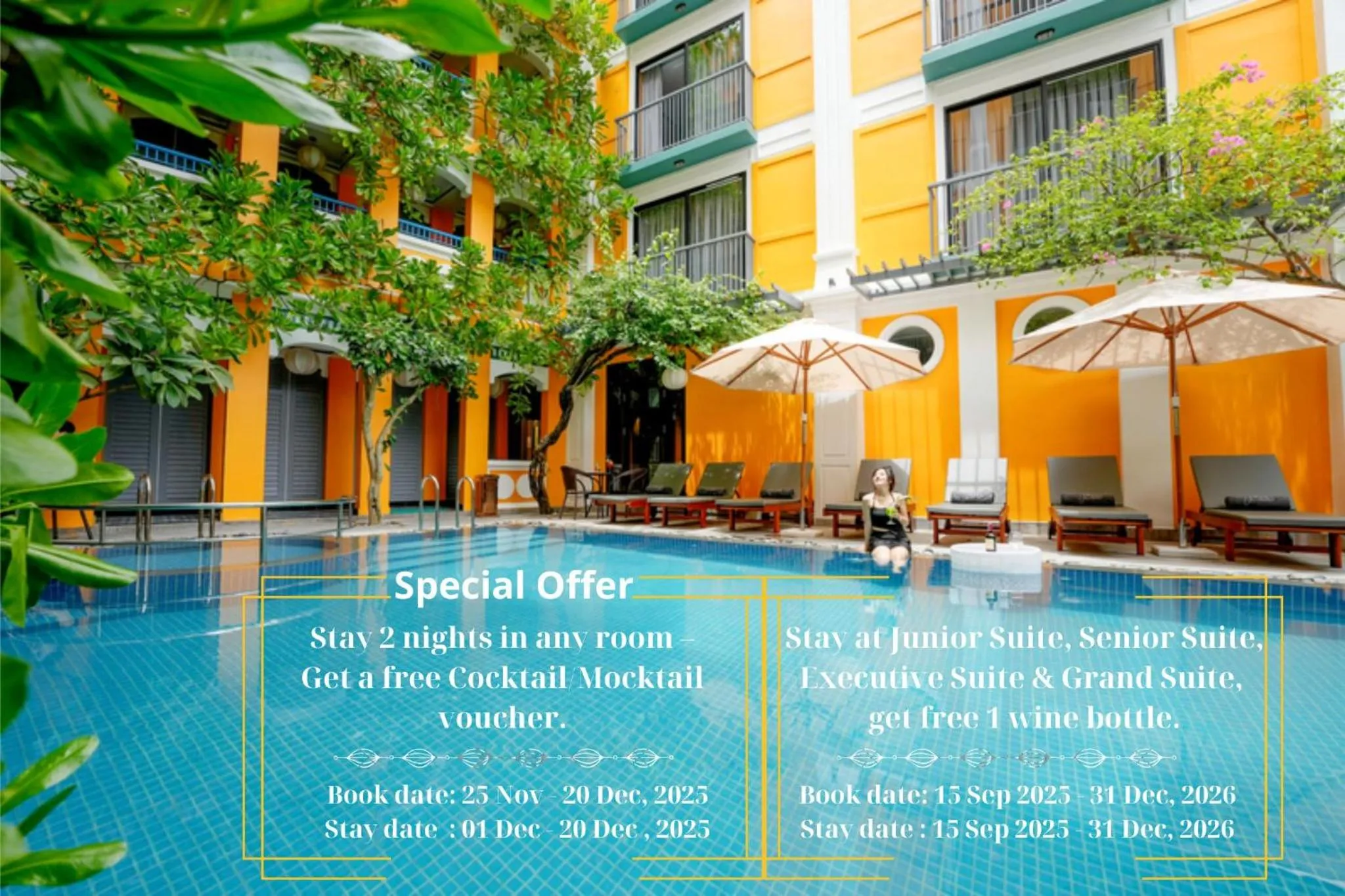 Swimming pool in Son Hoi An Boutique Hotel & Spa