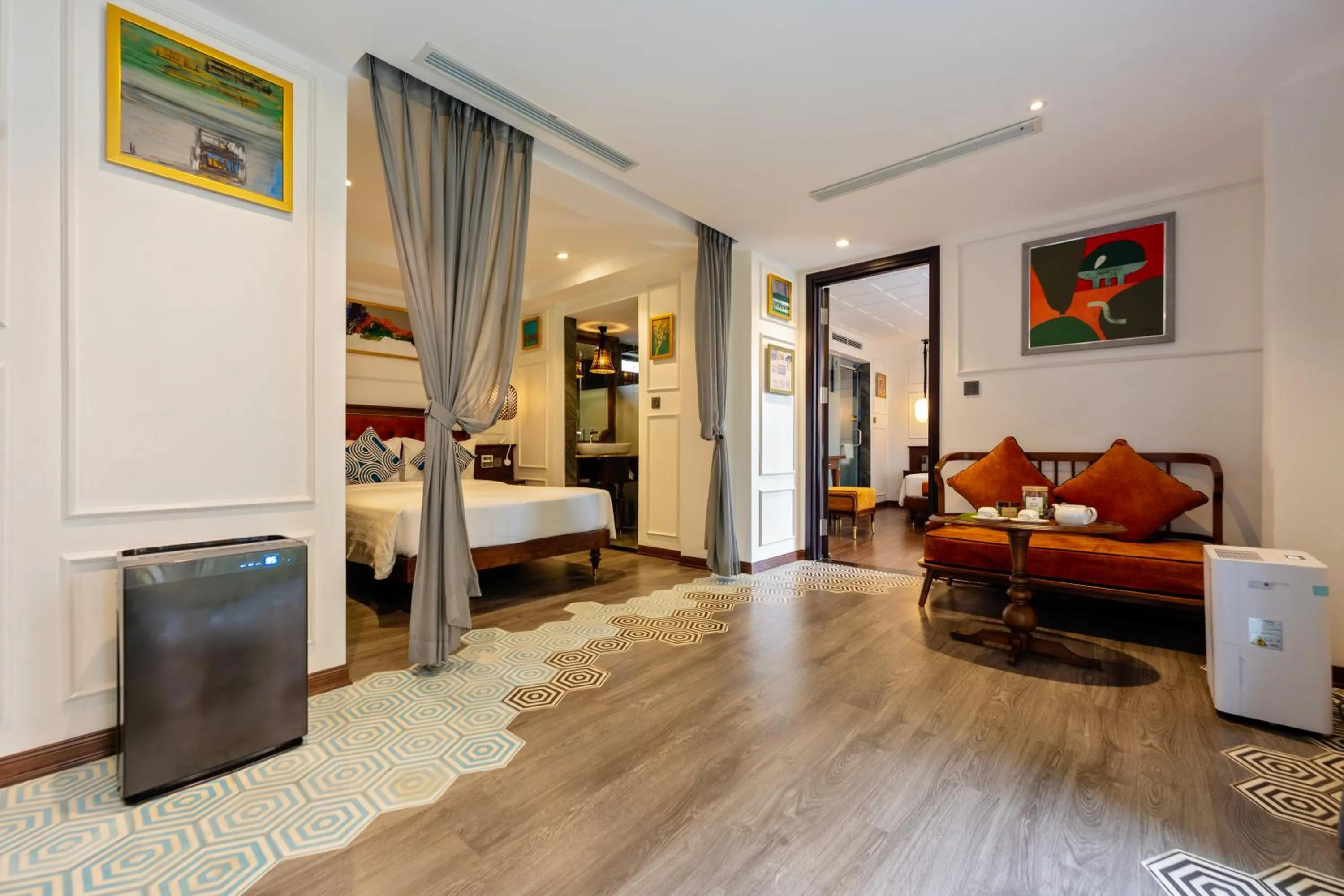 Bedroom in Son Hoi An Boutique Hotel & Spa