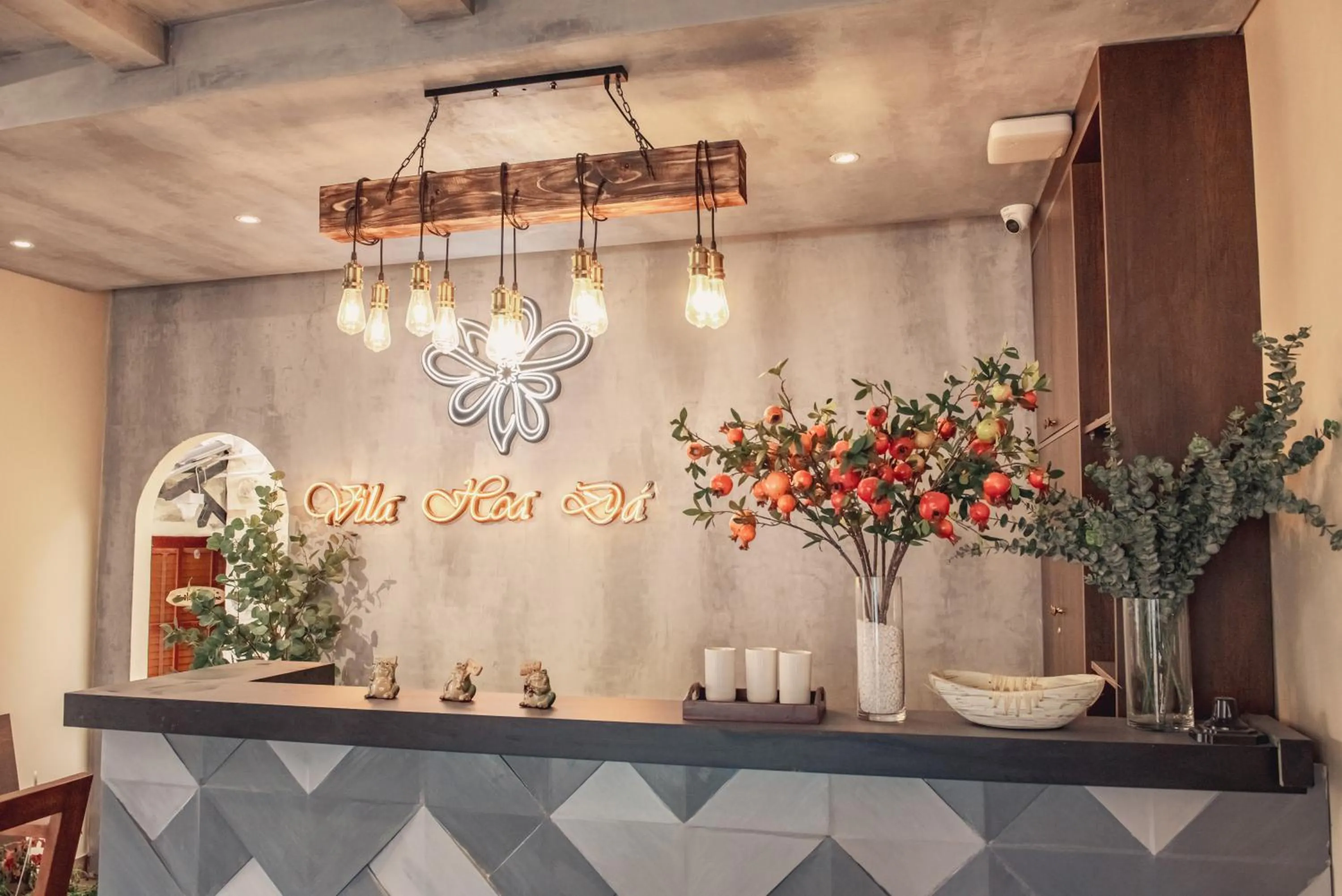 Lobby or reception in Villa Hoa Da