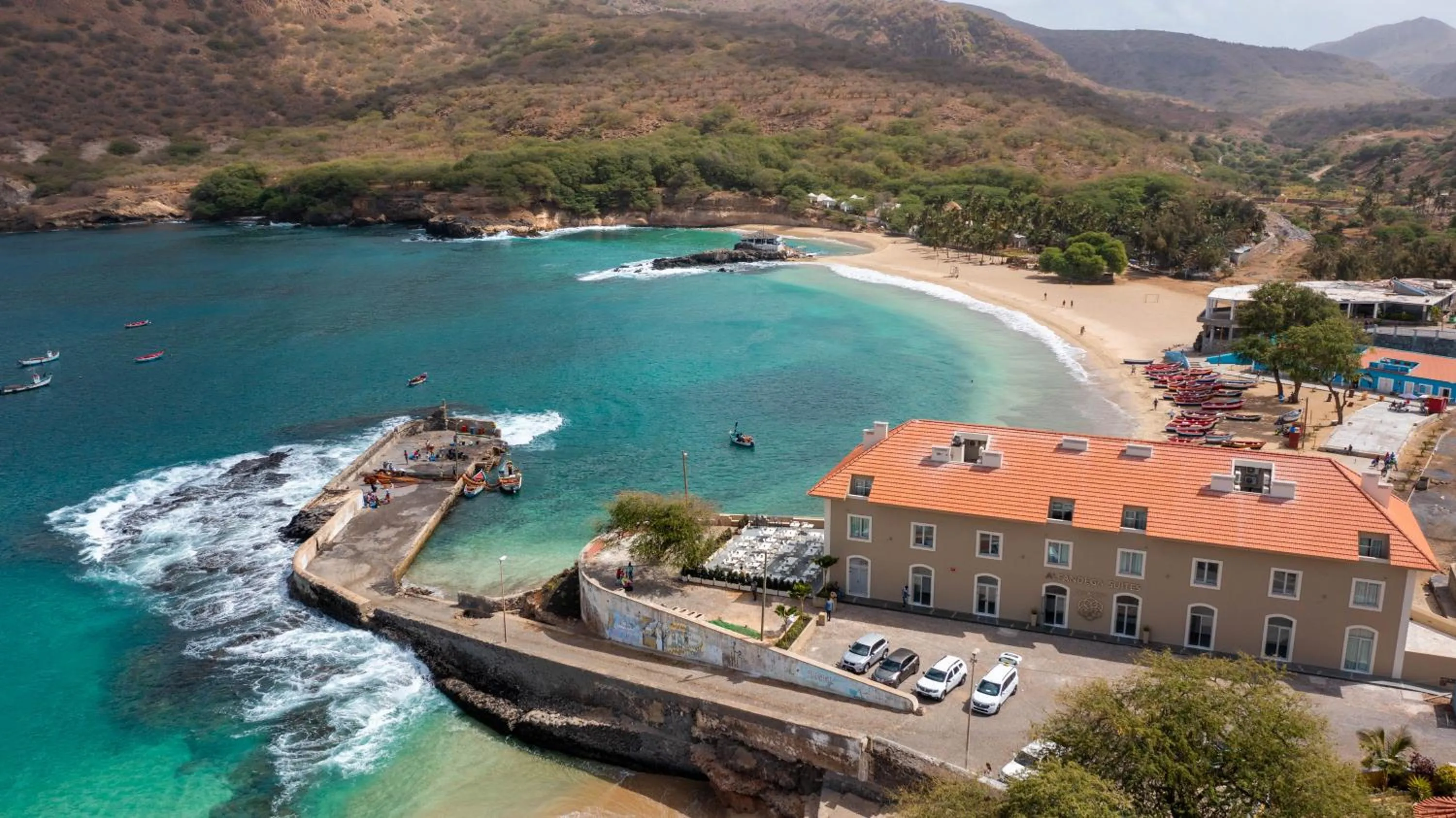 Property building in Oasis Tarrafal Alfandega Suites