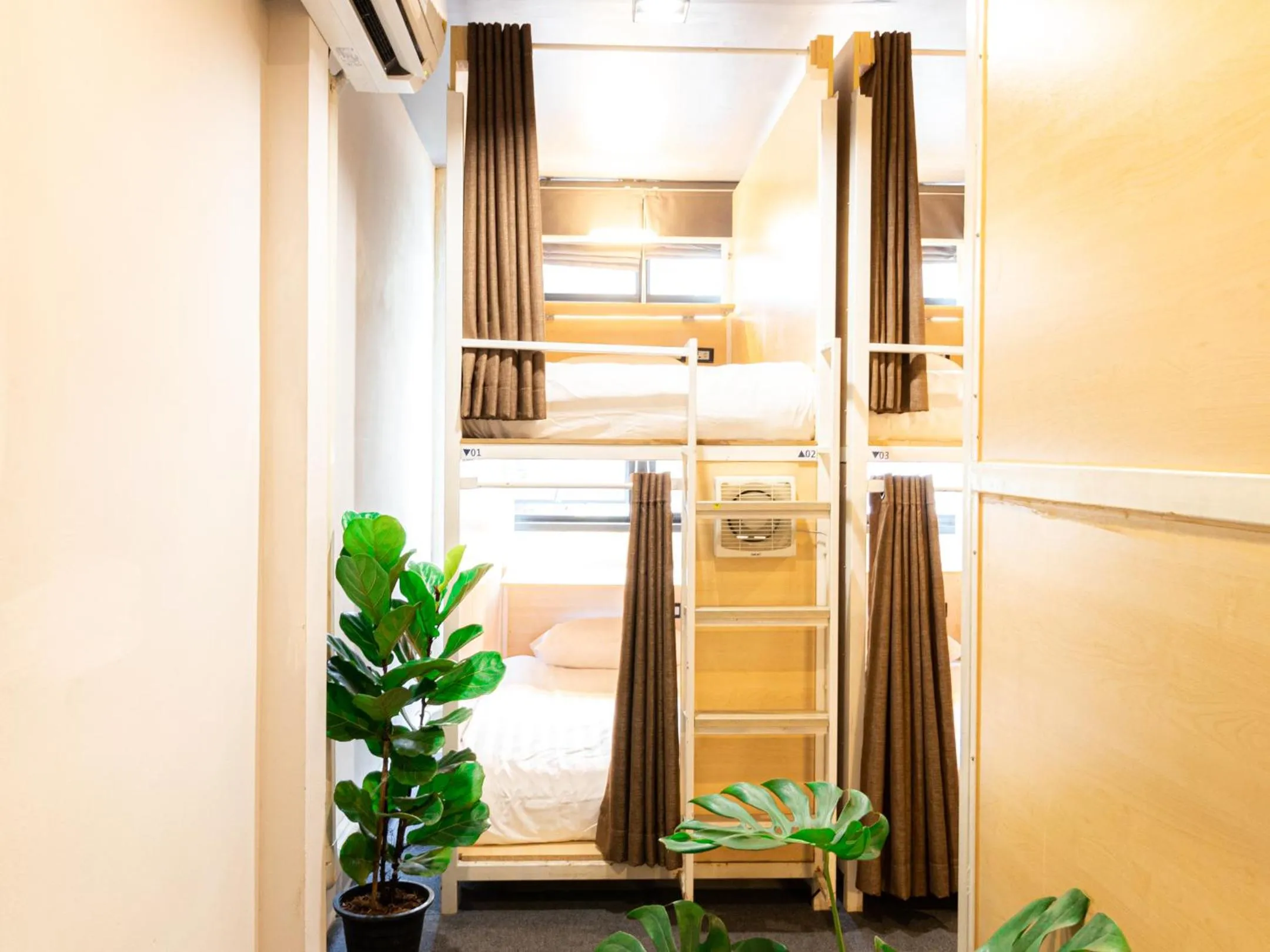 Bed in Khao San Social Capsule Hostel