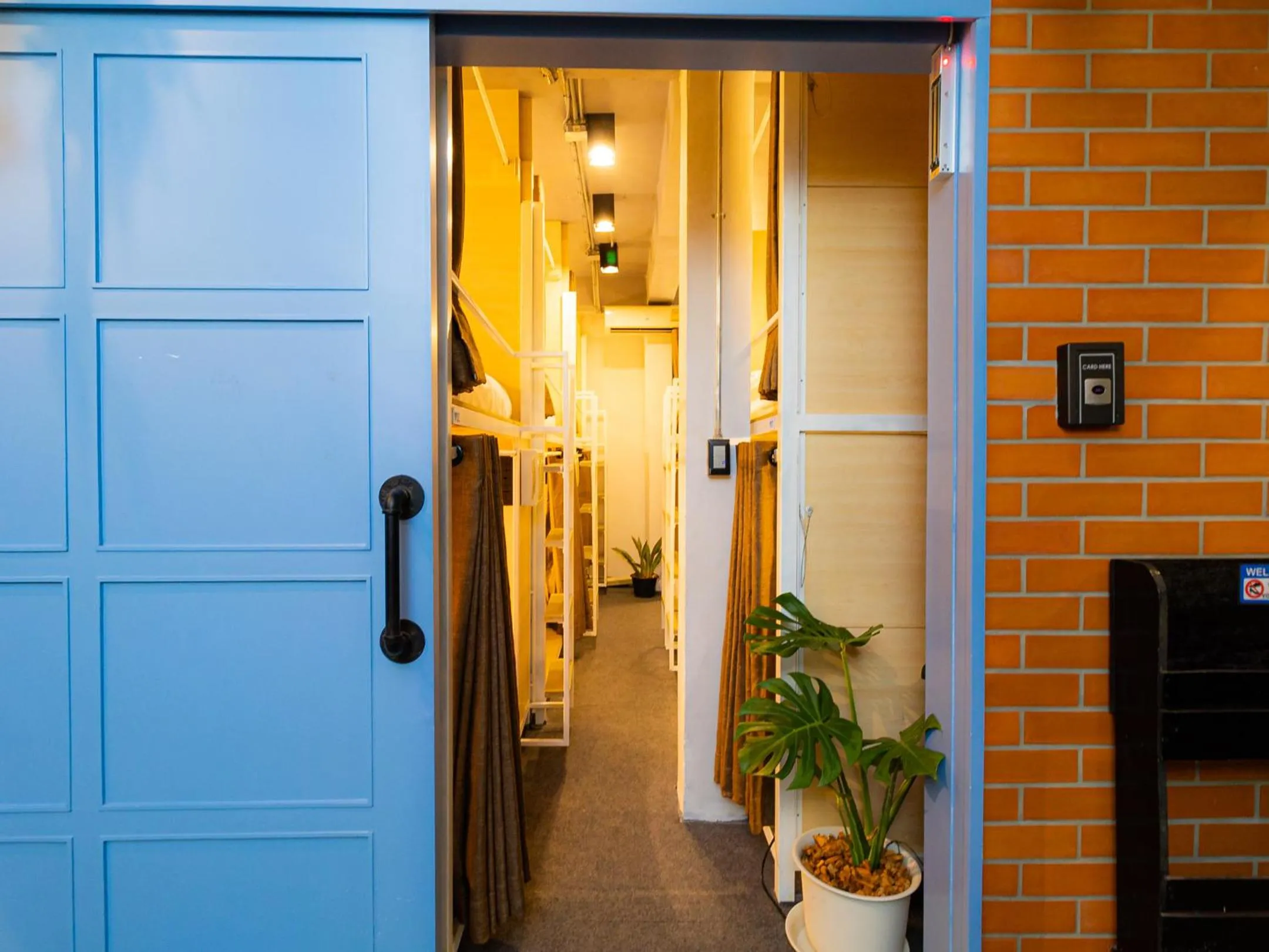 Bedroom in Khao San Social Capsule Hostel