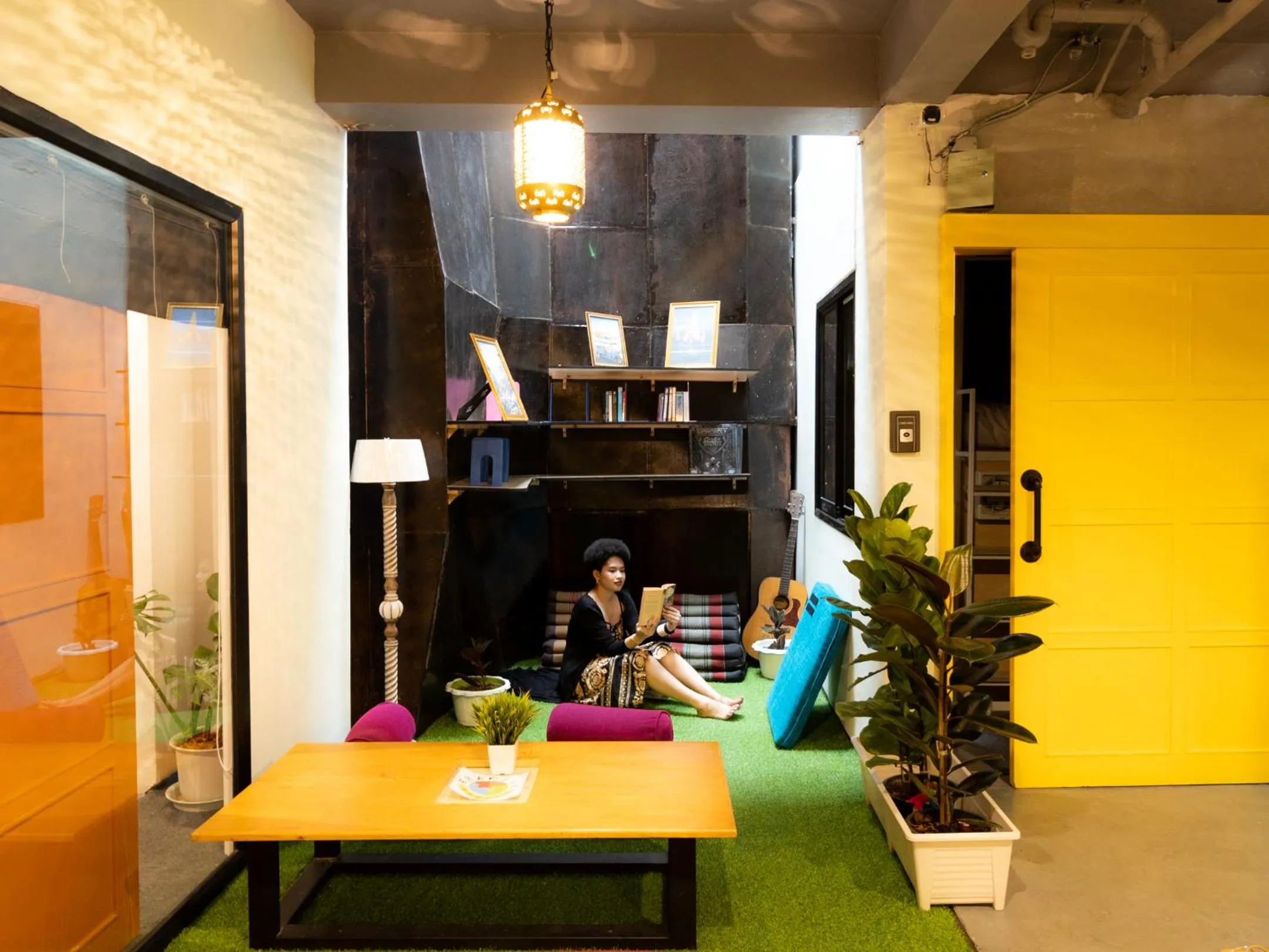 Game Room in Khao San Social Capsule Hostel