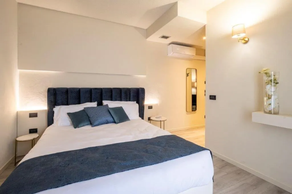 Bedroom, Bed in Hotel Le Palme