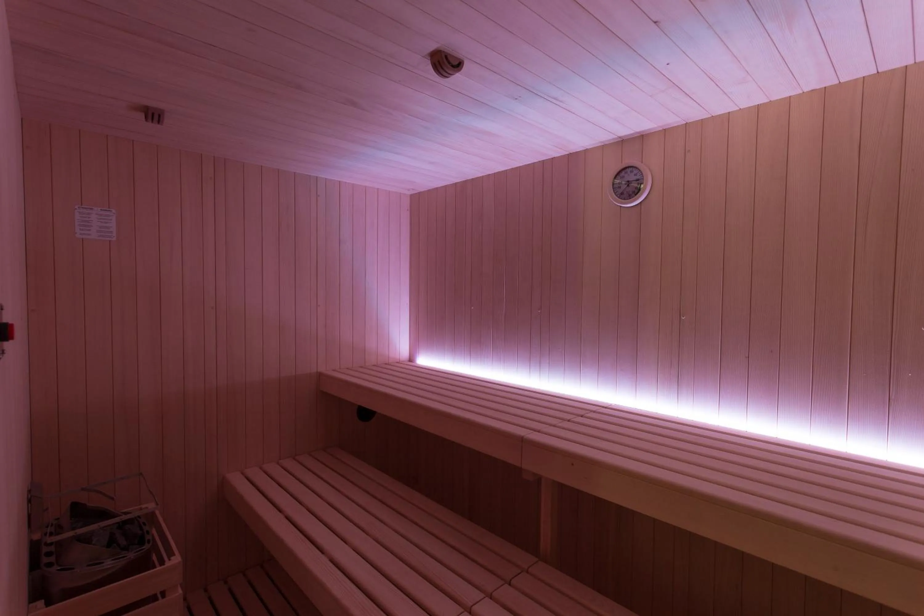 Sauna in Hotel Le Palme