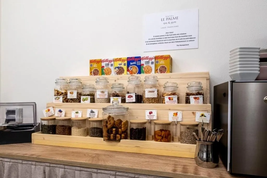Breakfast in Hotel Le Palme Lago Maggiore