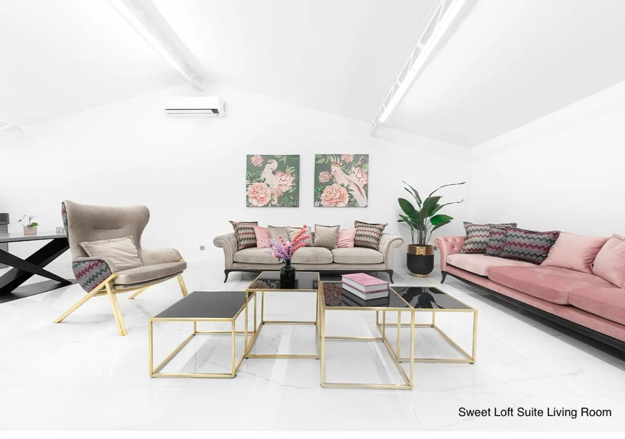 Living room in Luxury Suites by NOK ISTANBUL NISANTASI