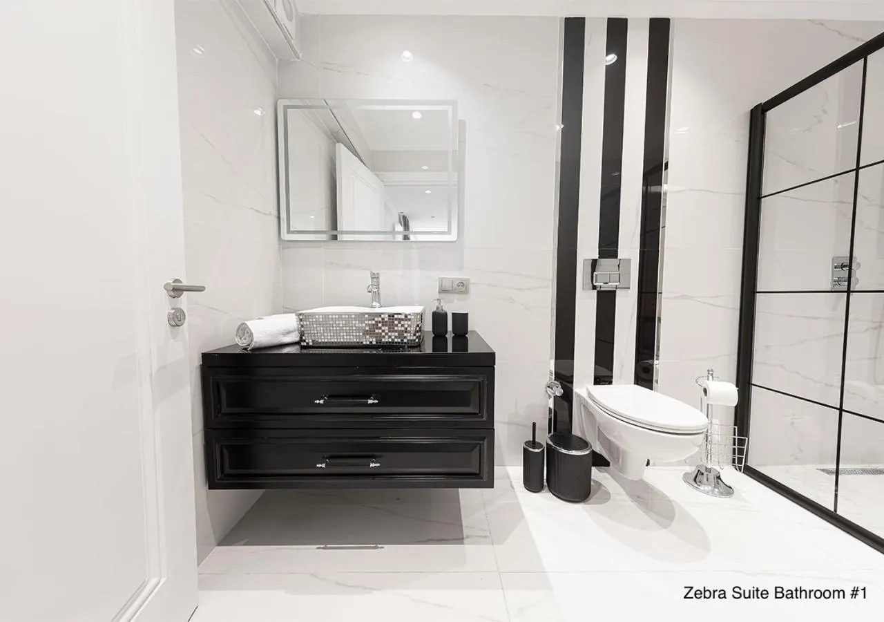 Bathroom in Luxury Suites by NOK ISTANBUL NISANTASI