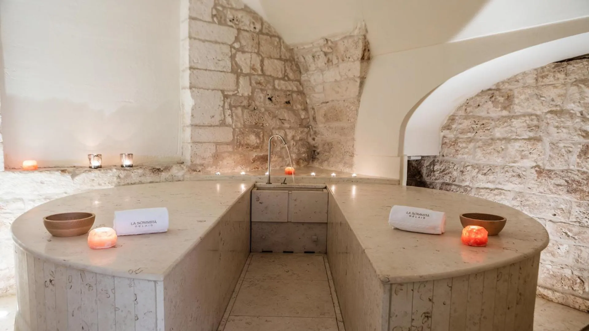 Spa and wellness centre/facilities in La Sommità Relais & Chateaux