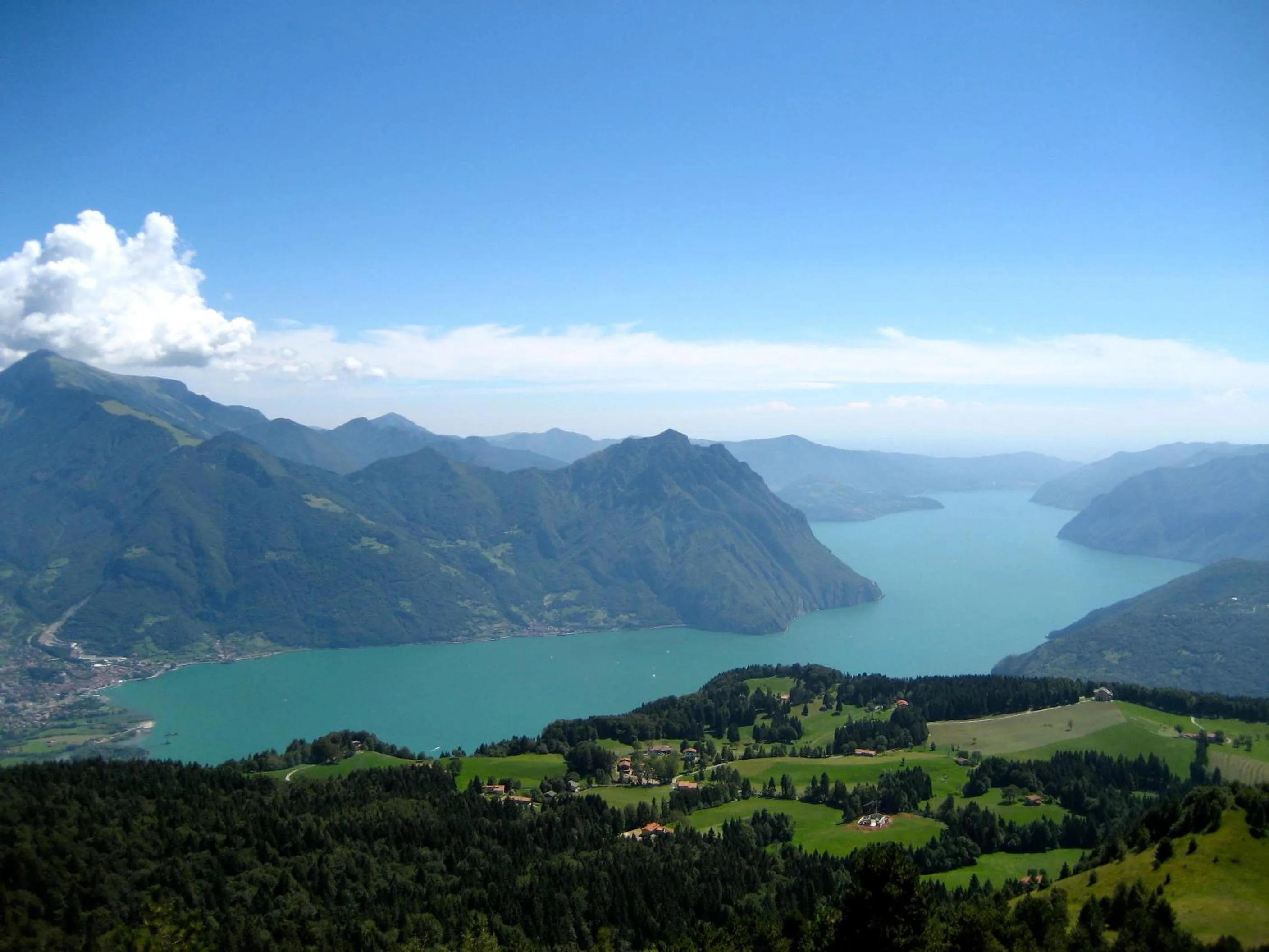 Natural landscape in Hotel Miralago