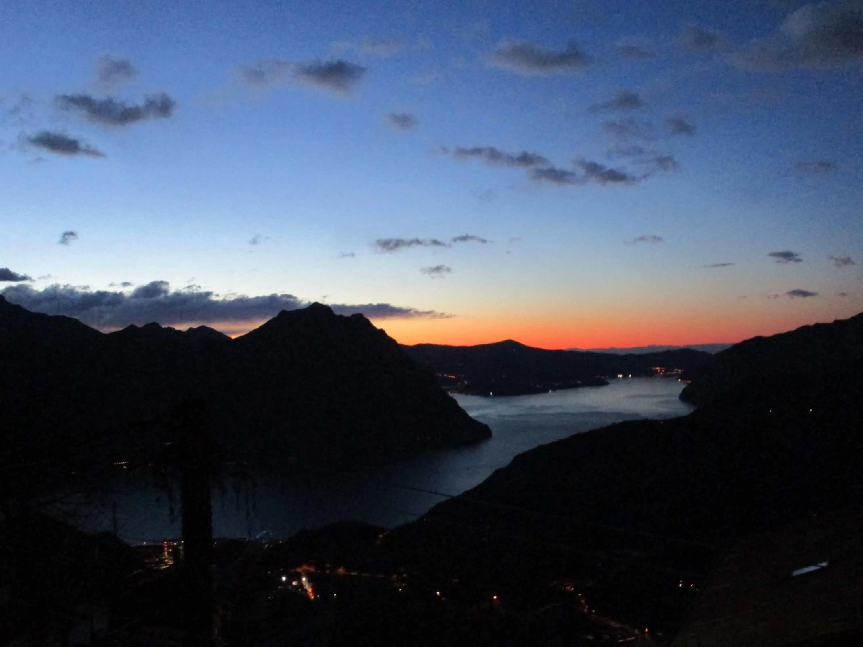 Natural landscape in Hotel Miralago