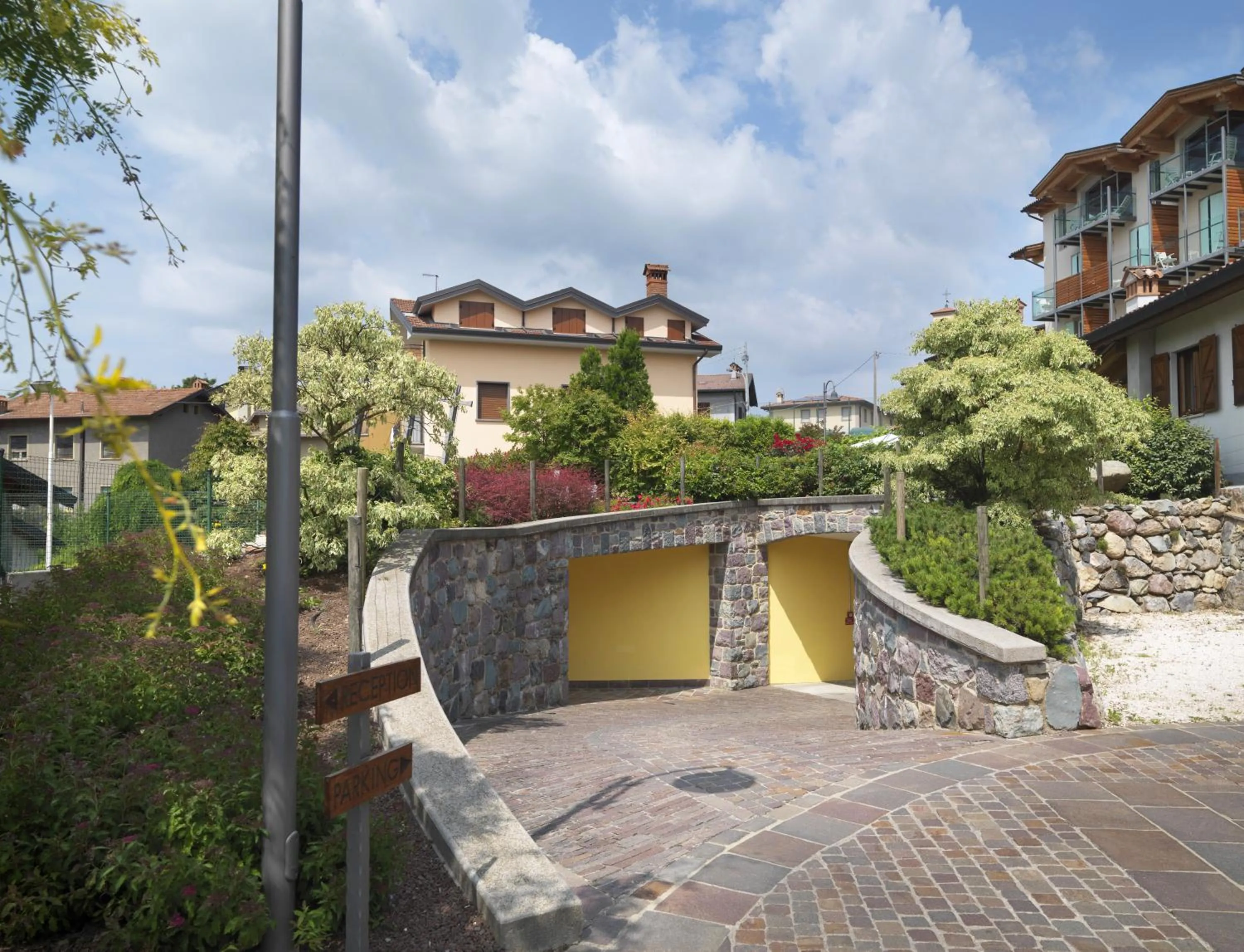 Garden in Hotel Miralago