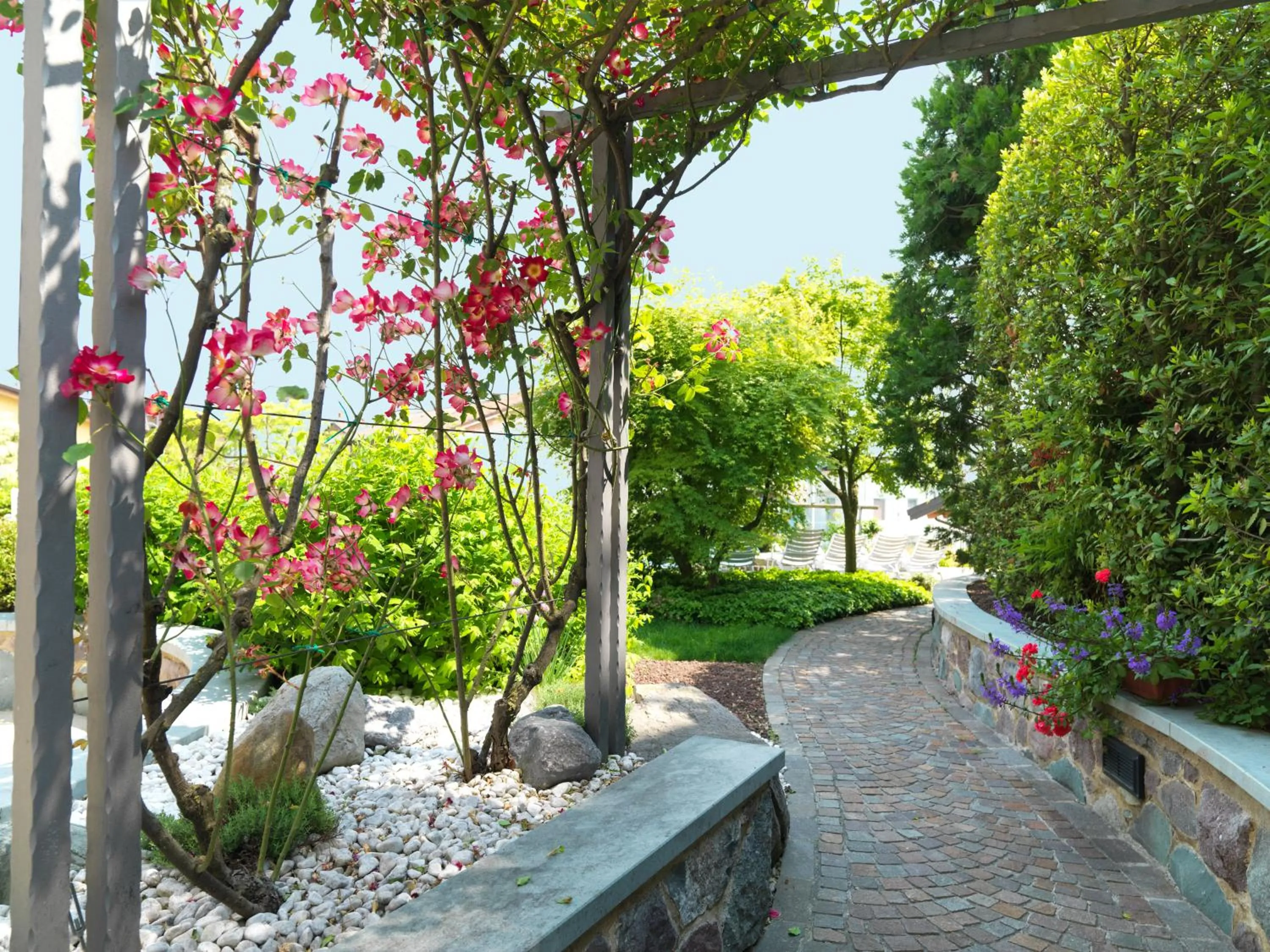 Garden in Hotel Miralago