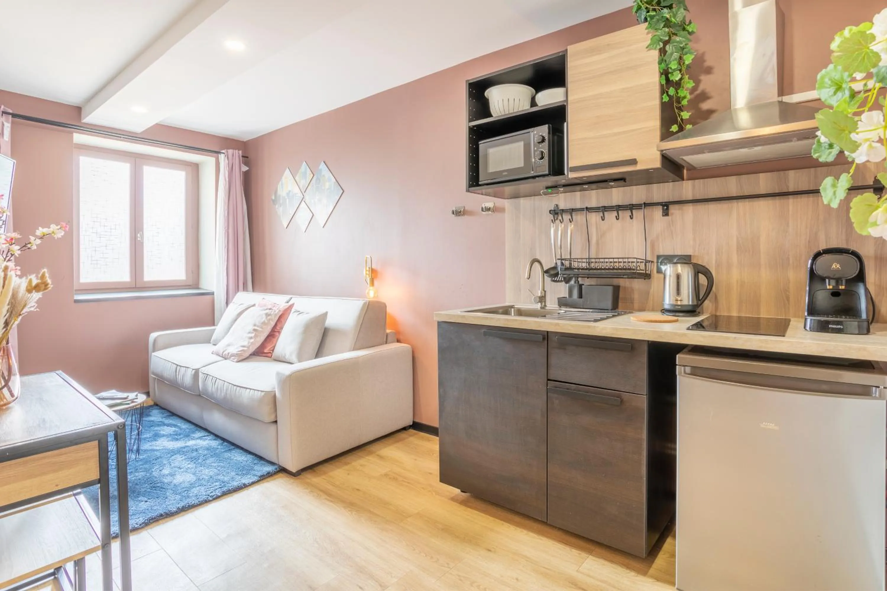 Living room in ADIRA Résid'Marseille Vieux-port 2 étoiles