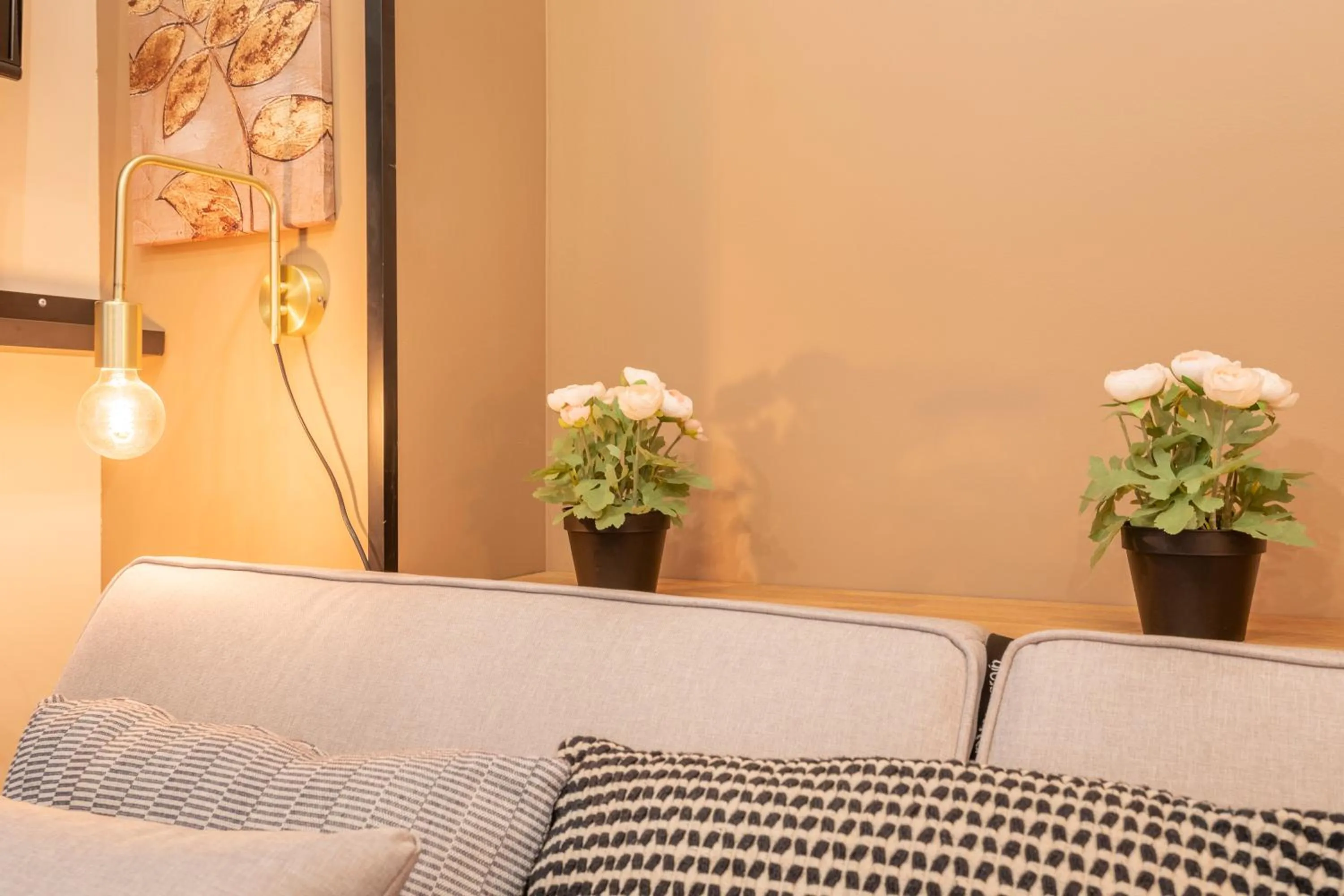 Living room, Bed in ADIRA Résid'Marseille Vieux-port 2 étoiles