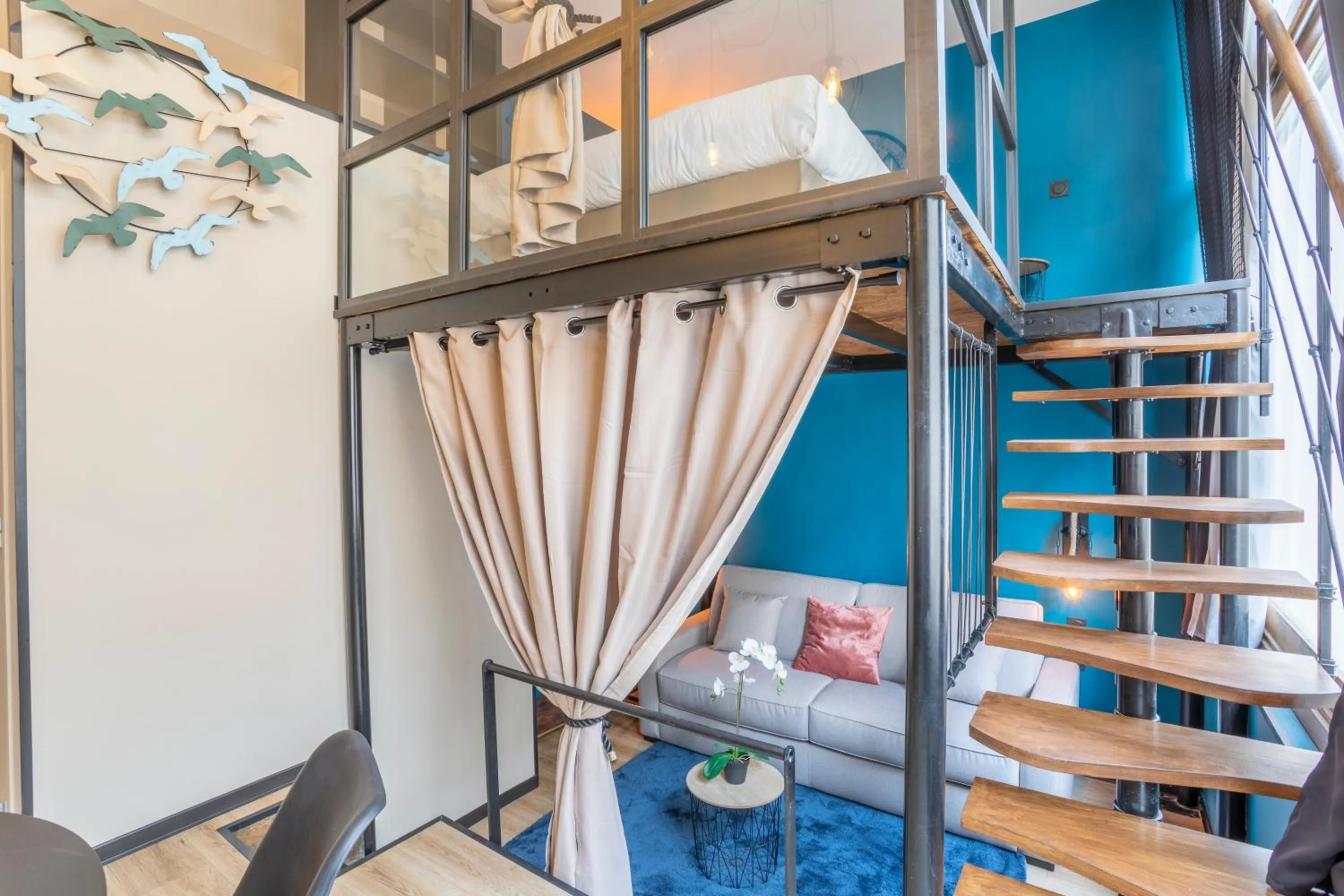 Bed in ADIRA Résid'Marseille Vieux-port 2 étoiles