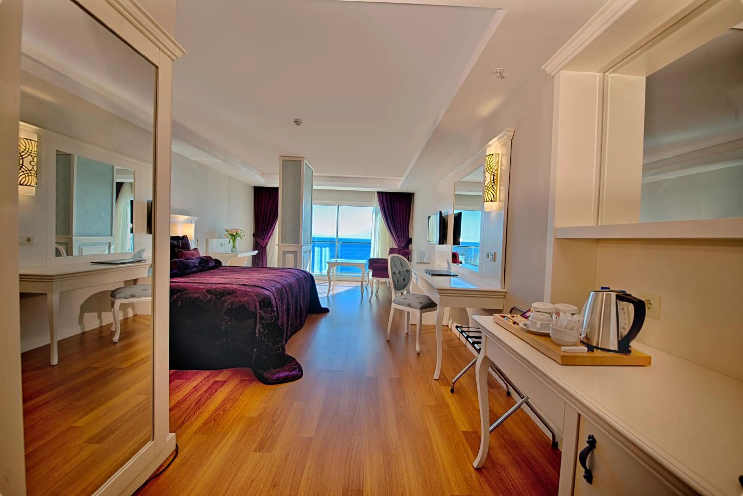 View (from property/room), Bed in Prime Boutique Hotel